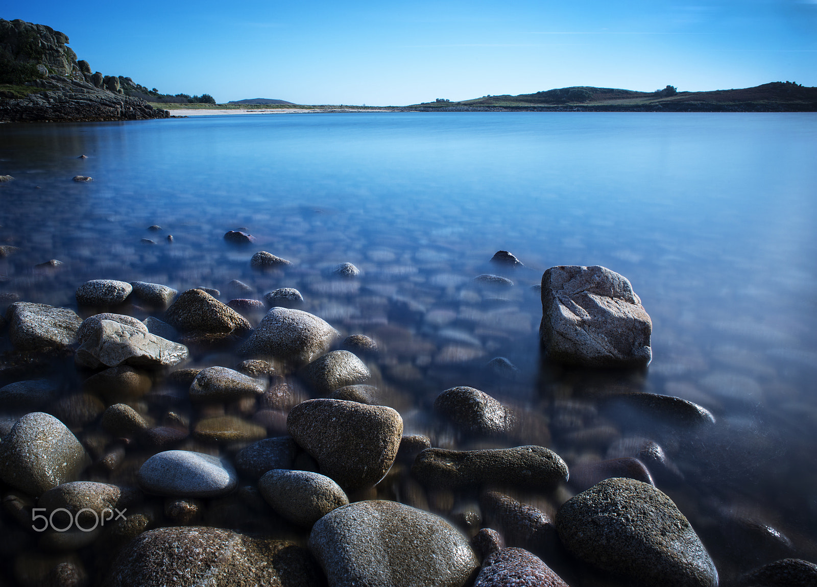 Nikon D800E + Nikon AF Nikkor 24mm F2.8D sample photo. Scilly shore photography