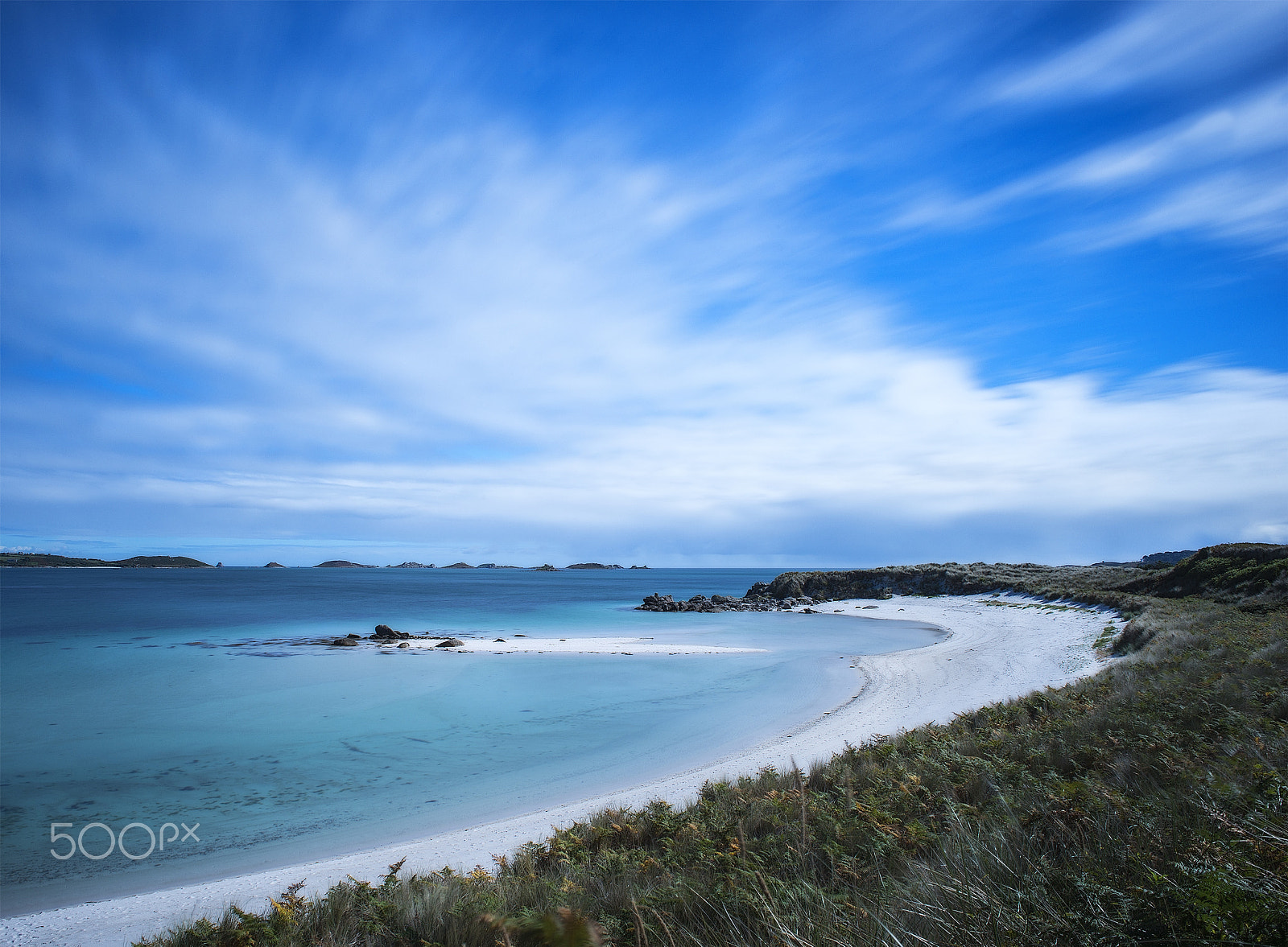 Nikon D800E + Nikon AF Nikkor 24mm F2.8D sample photo. Tresco to saint martins photography