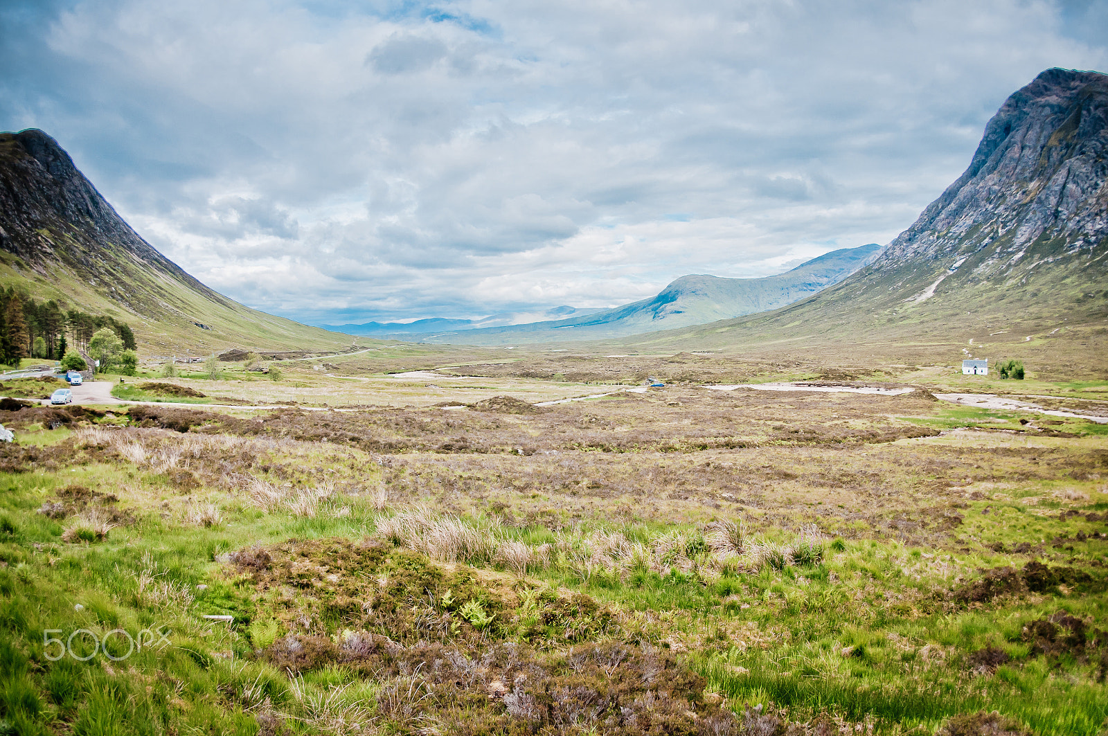 Nikon D300S + Nikon AF Fisheye-Nikkor 16mm F2.8D sample photo. Glen coe glacier valley photography