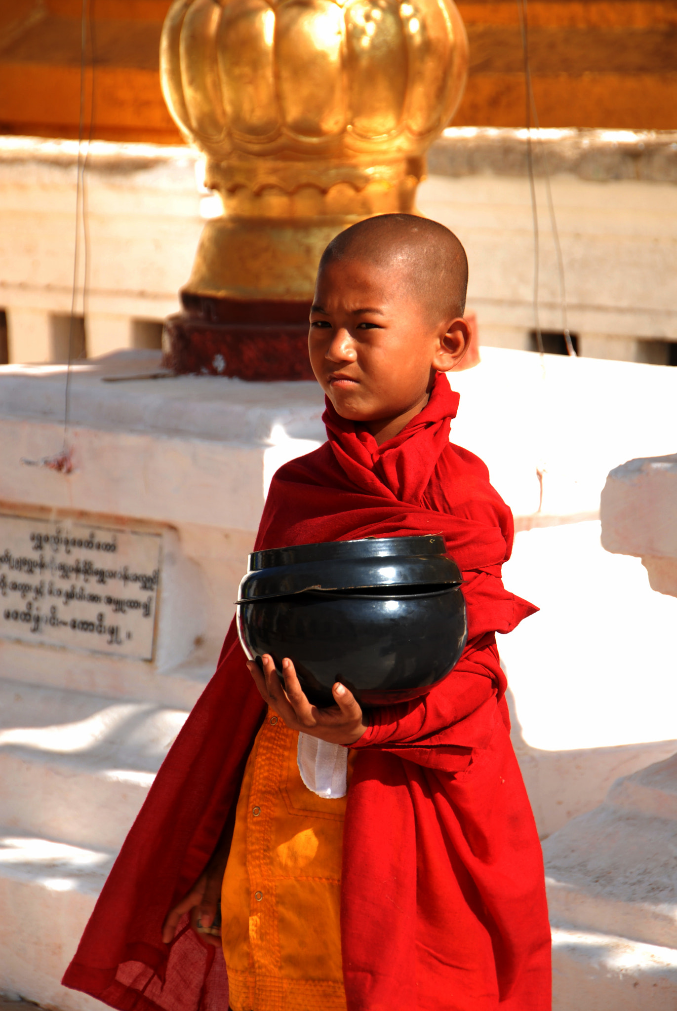 Sigma 18-250mm F3.5-6.3 DC OS HSM sample photo. Young monk photography