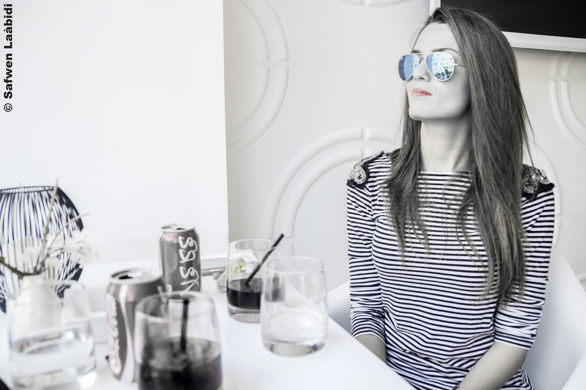 Sigma 18-250mm F3.5-6.3 DC OS HSM sample photo. "shining through her blue sunglasses .. " photography