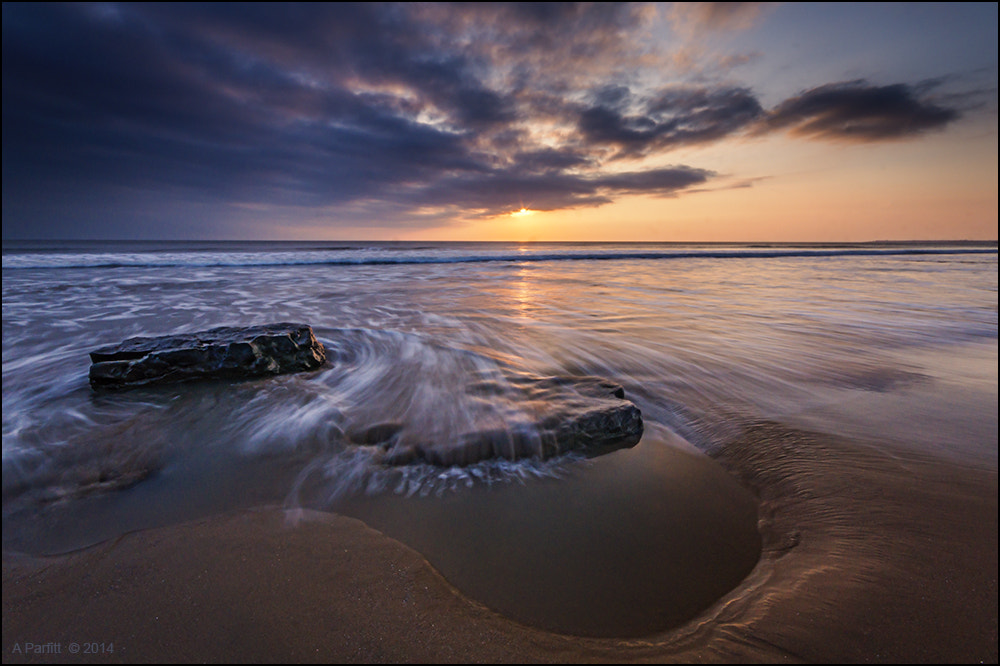 Sony Alpha DSLR-A450 sample photo. Southern down sunset photography