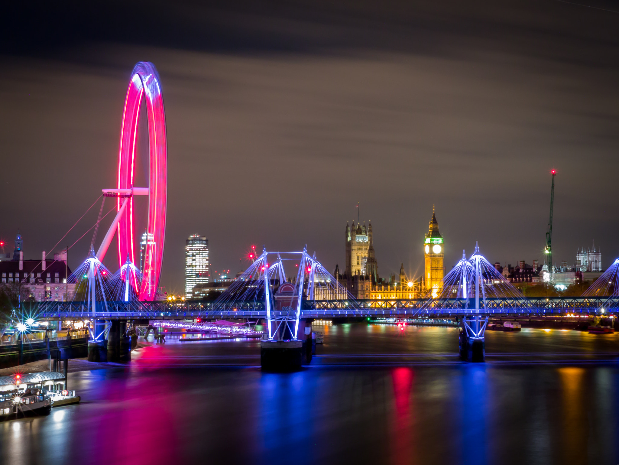 Panasonic Lumix DMC-G3 + Panasonic Leica DG Summilux 25mm F1.4 II ASPH sample photo. Westminster by night photography