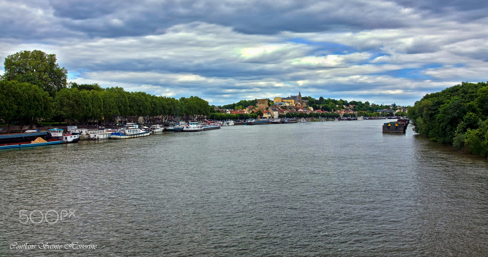 Sigma 10-20mm F3.5 EX DC HSM sample photo. Conflans sainte-honorine (hdr) photography