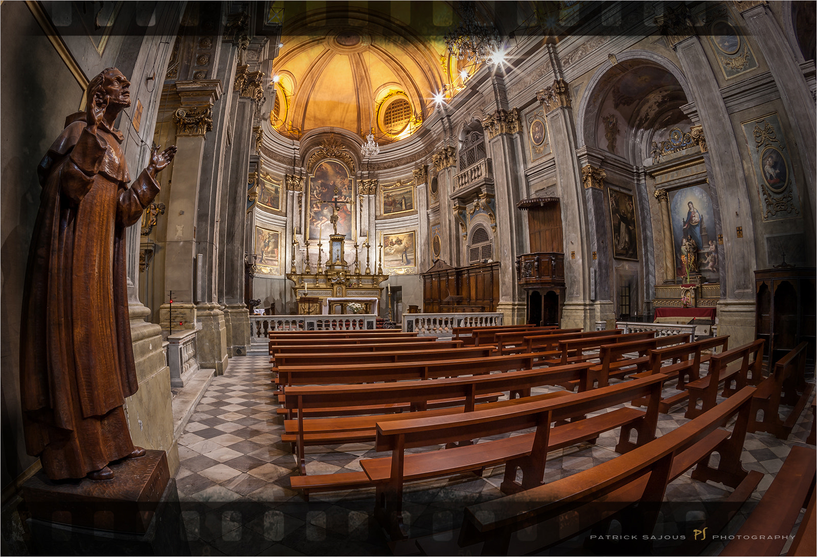 Canon EOS-1Ds Mark III + Canon EF 15mm F2.8 Fisheye sample photo. Eglise des dominicains nice photography