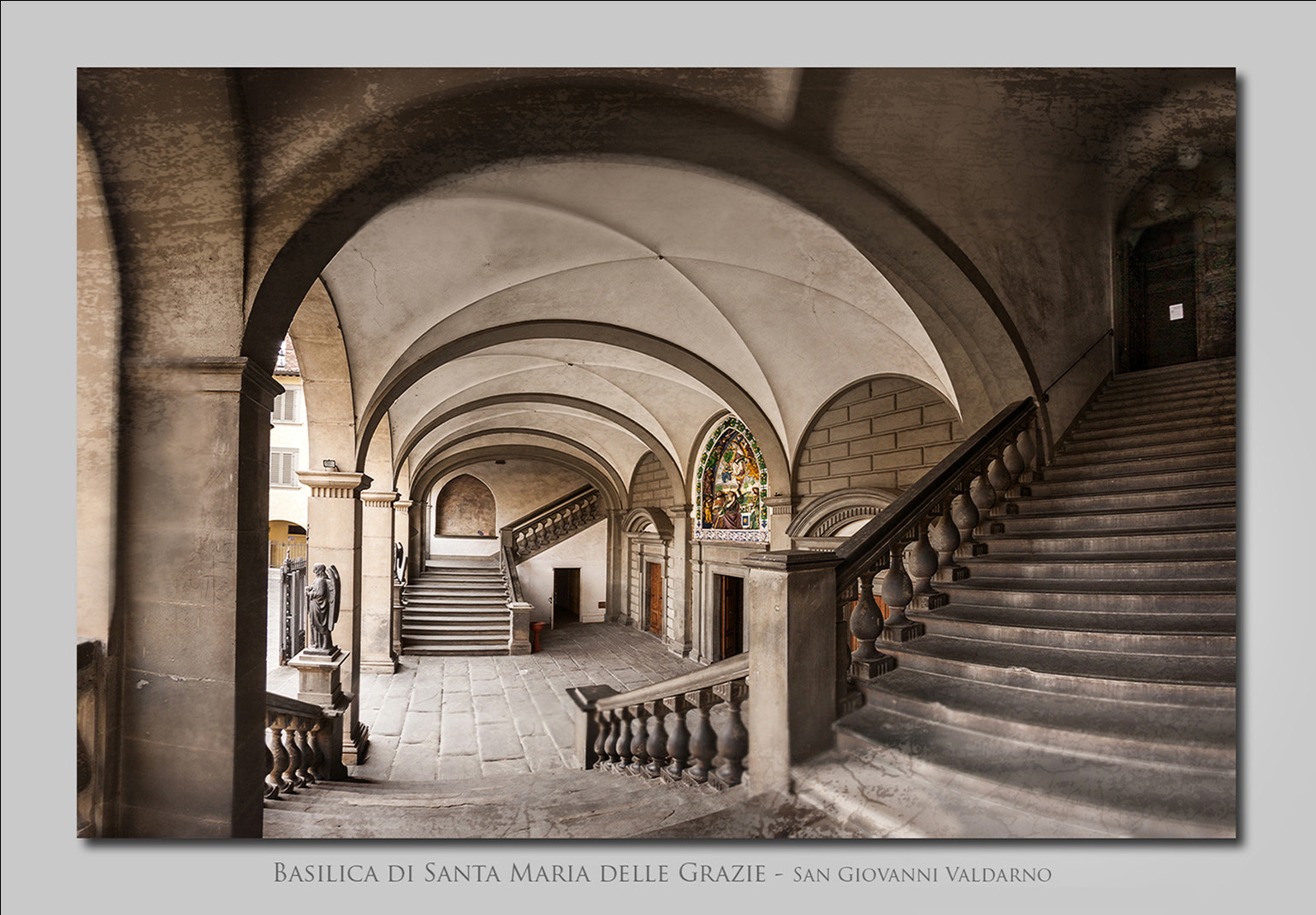 Canon EF 15mm F2.8 Fisheye sample photo. Basilica di santa maria delle grazie (san giovanni valdarno) photography