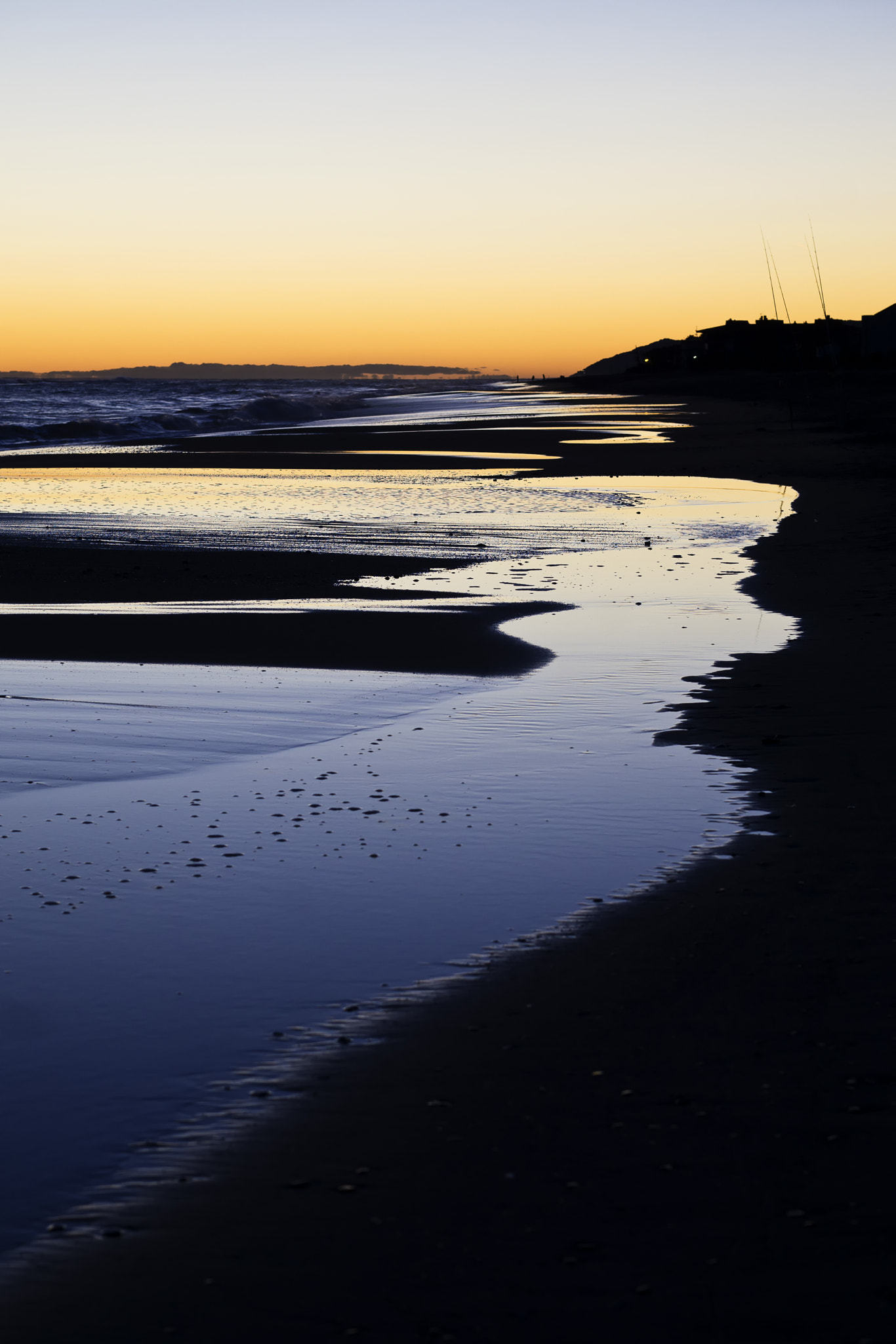 Sigma 60mm F2.8 DN Art sample photo. Sunset at barcelona photography