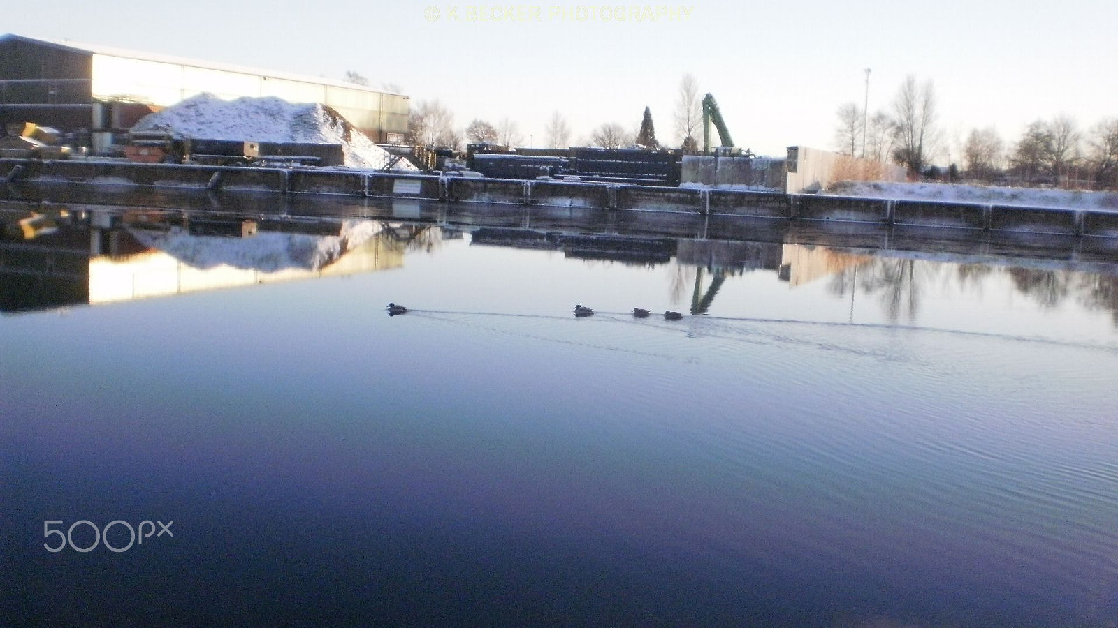 Olympus FE26,X21 sample photo. Kanal in wilhelmshaven photography