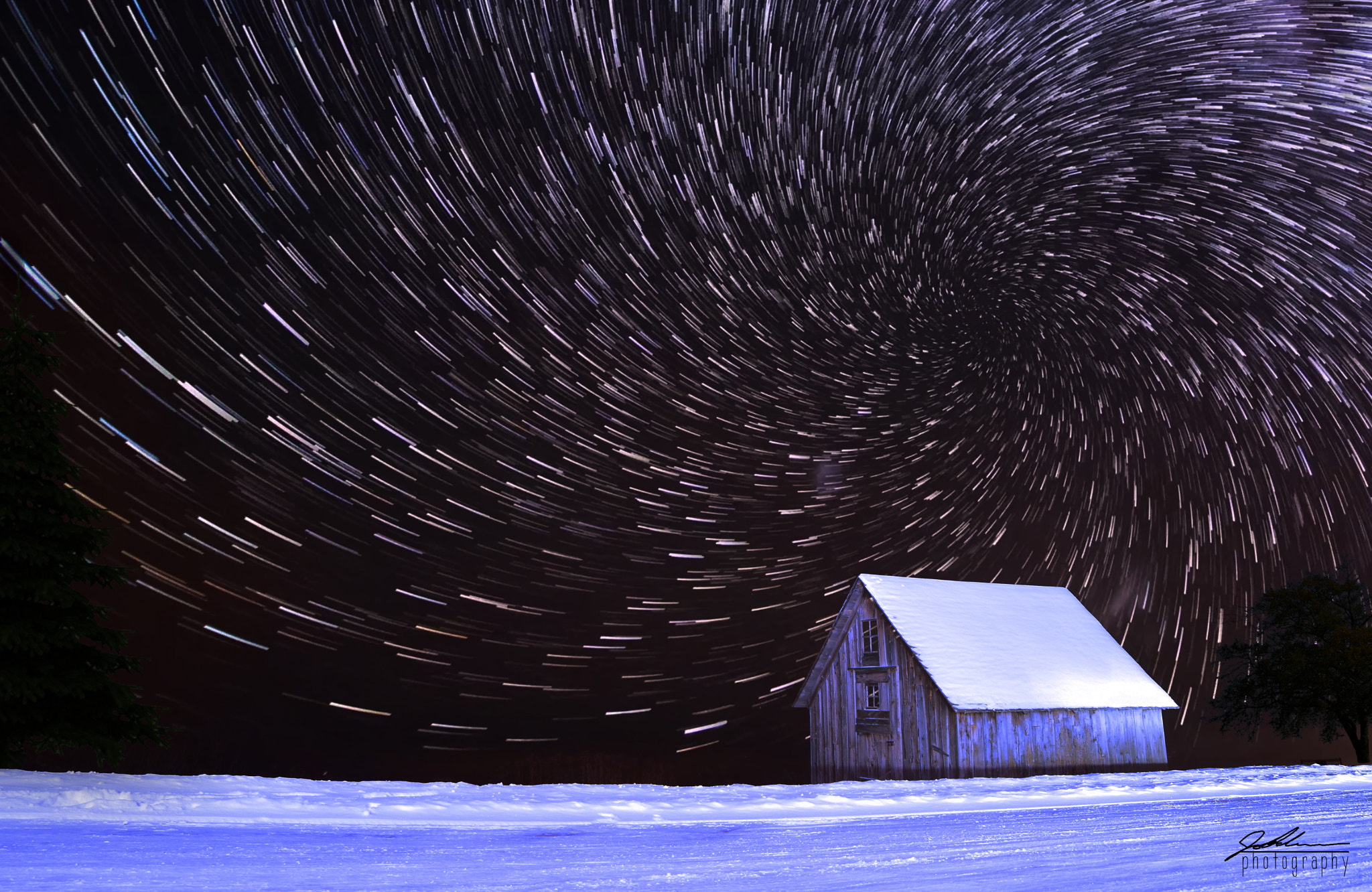 Samyang 14mm F2.8 ED AS IF UMC sample photo. Stoney point startrails photography