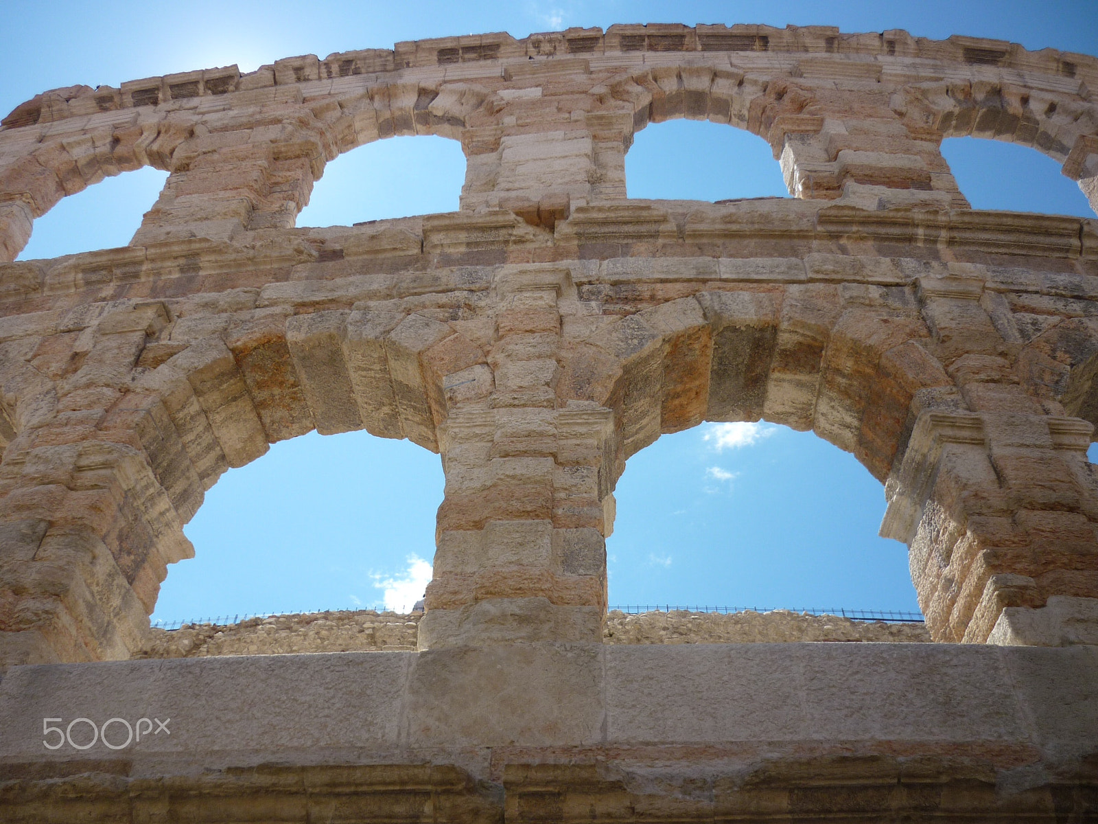 Panasonic DMC-FS42 sample photo. Coloseum verona photography