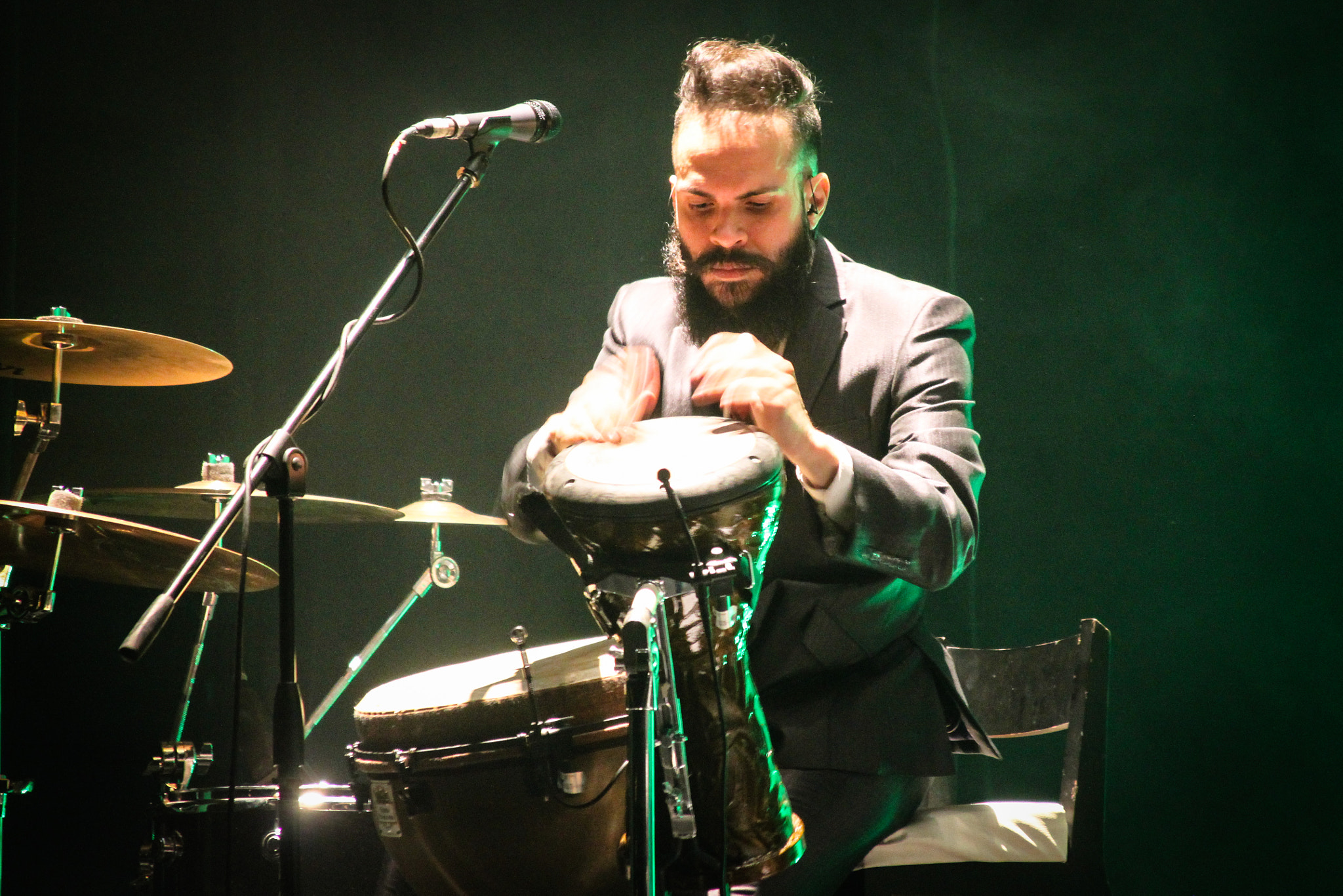 Canon EF 28-135mm F3.5-5.6 IS USM sample photo. Drummer photography