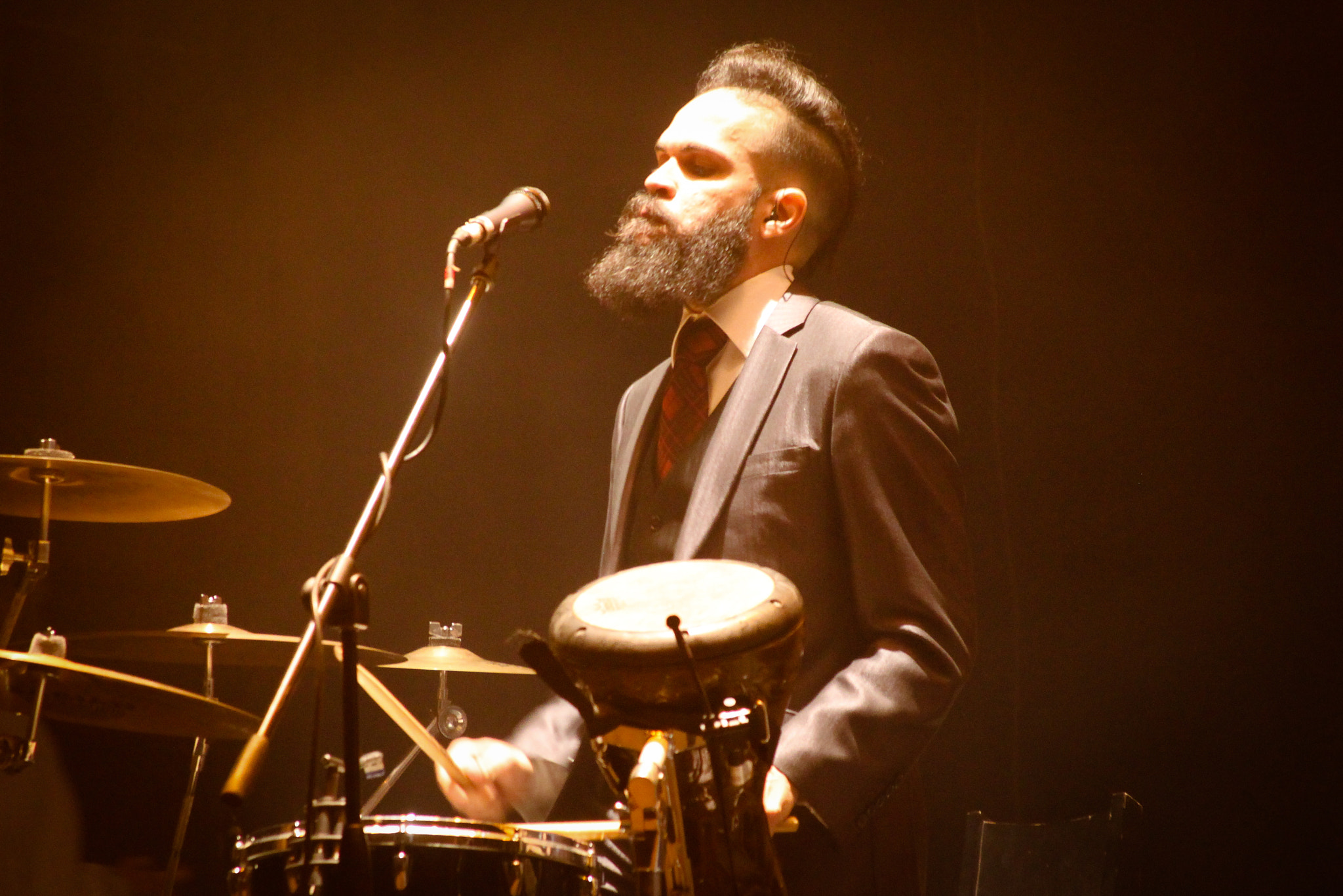 Canon EF 28-135mm F3.5-5.6 IS USM sample photo. Drummer photography