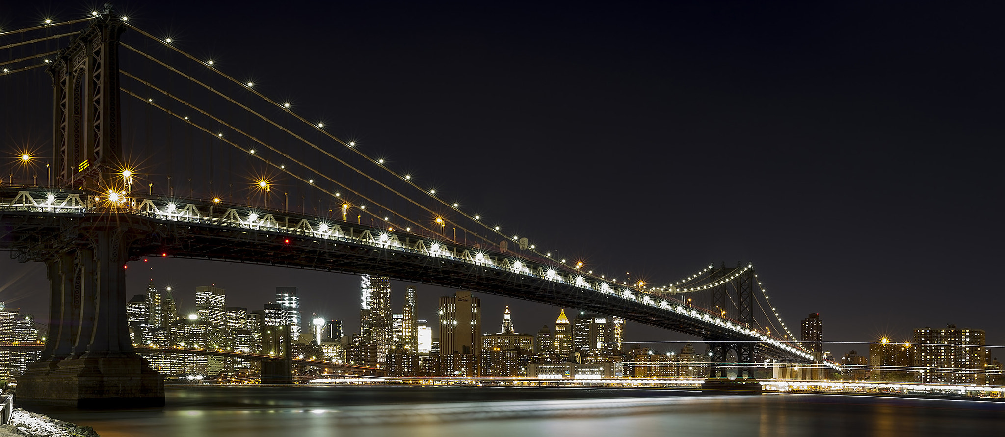 Nikon D3S sample photo. Manhattan bridge photography