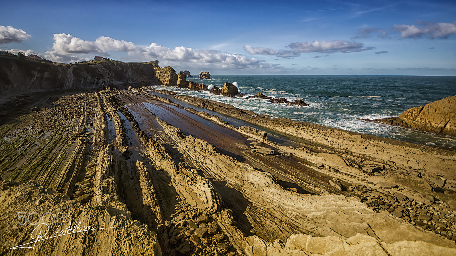 Sigma AF 10-20mm F4-5.6 EX DC sample photo. Costa quebrada (cantabria) photography