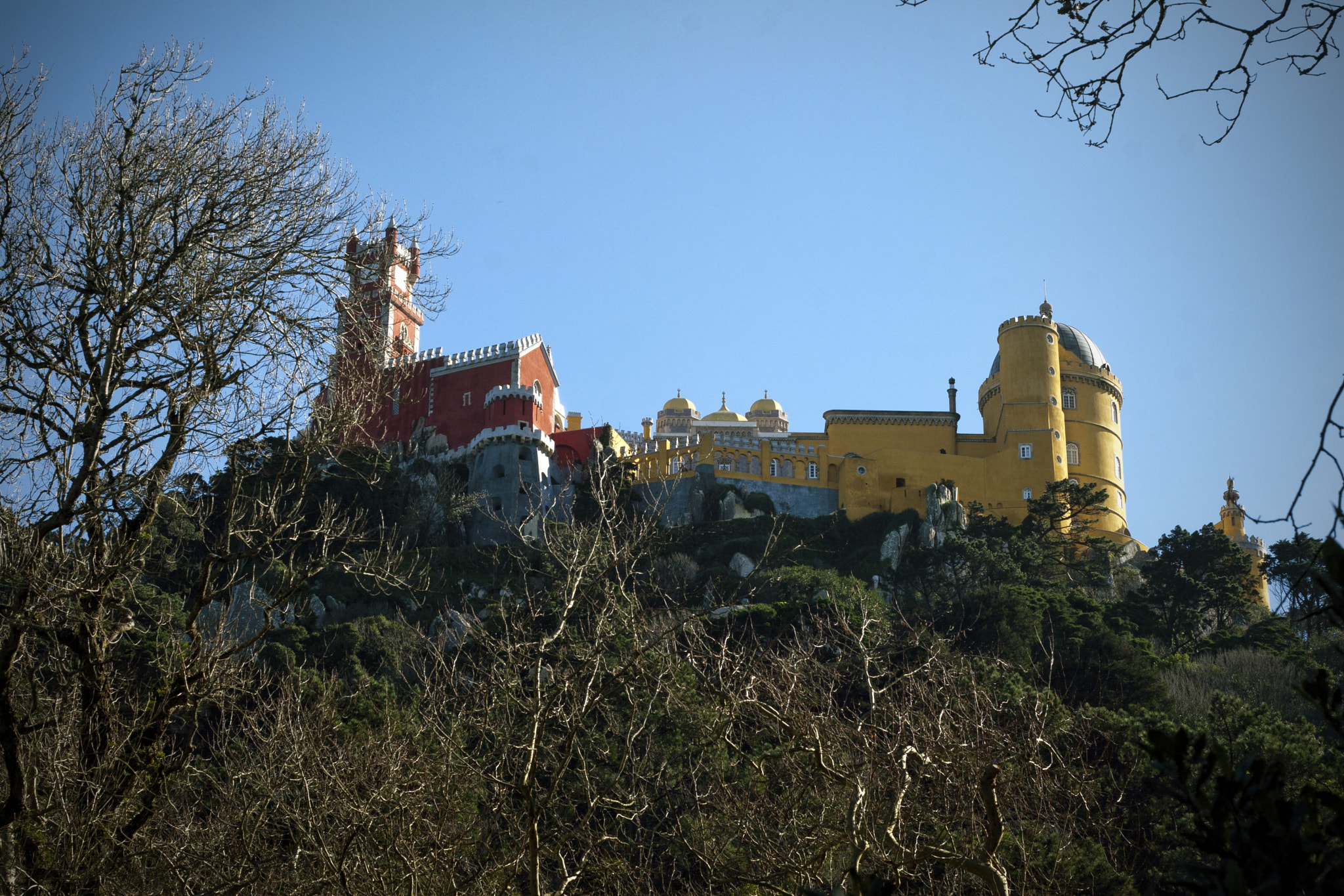 Canon EOS 30D + Canon EF 50mm F1.8 II sample photo. Palácio nacional da pena. photography