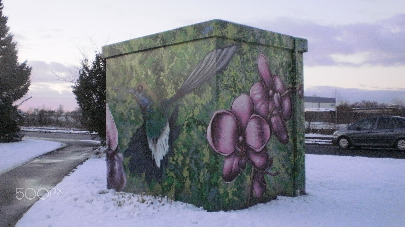 Olympus FE26,X21 sample photo. Streetart photography