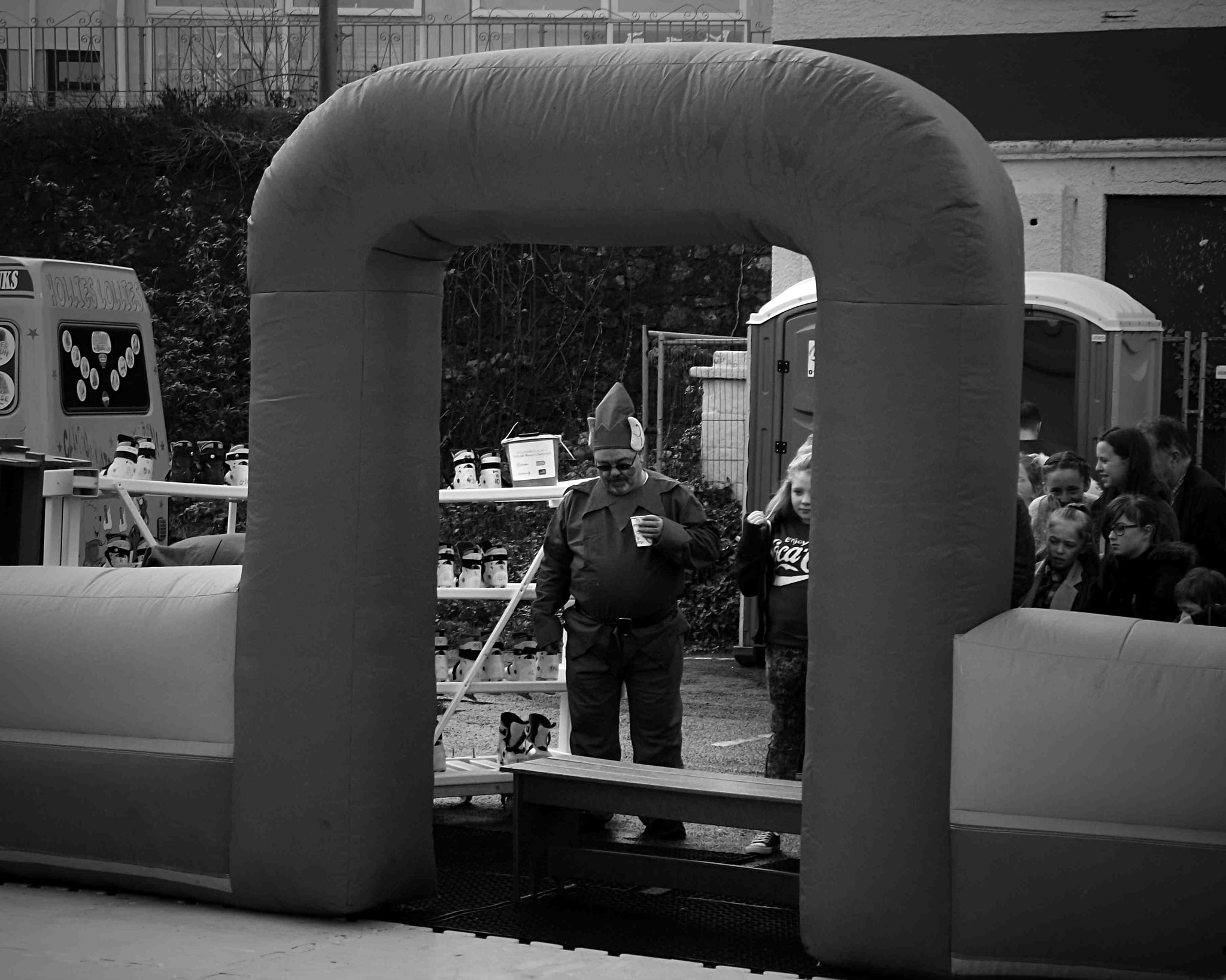 Fujifilm FinePix S1730 sample photo. 06-12-15 - santa`s helper on a break - porthcawl photography