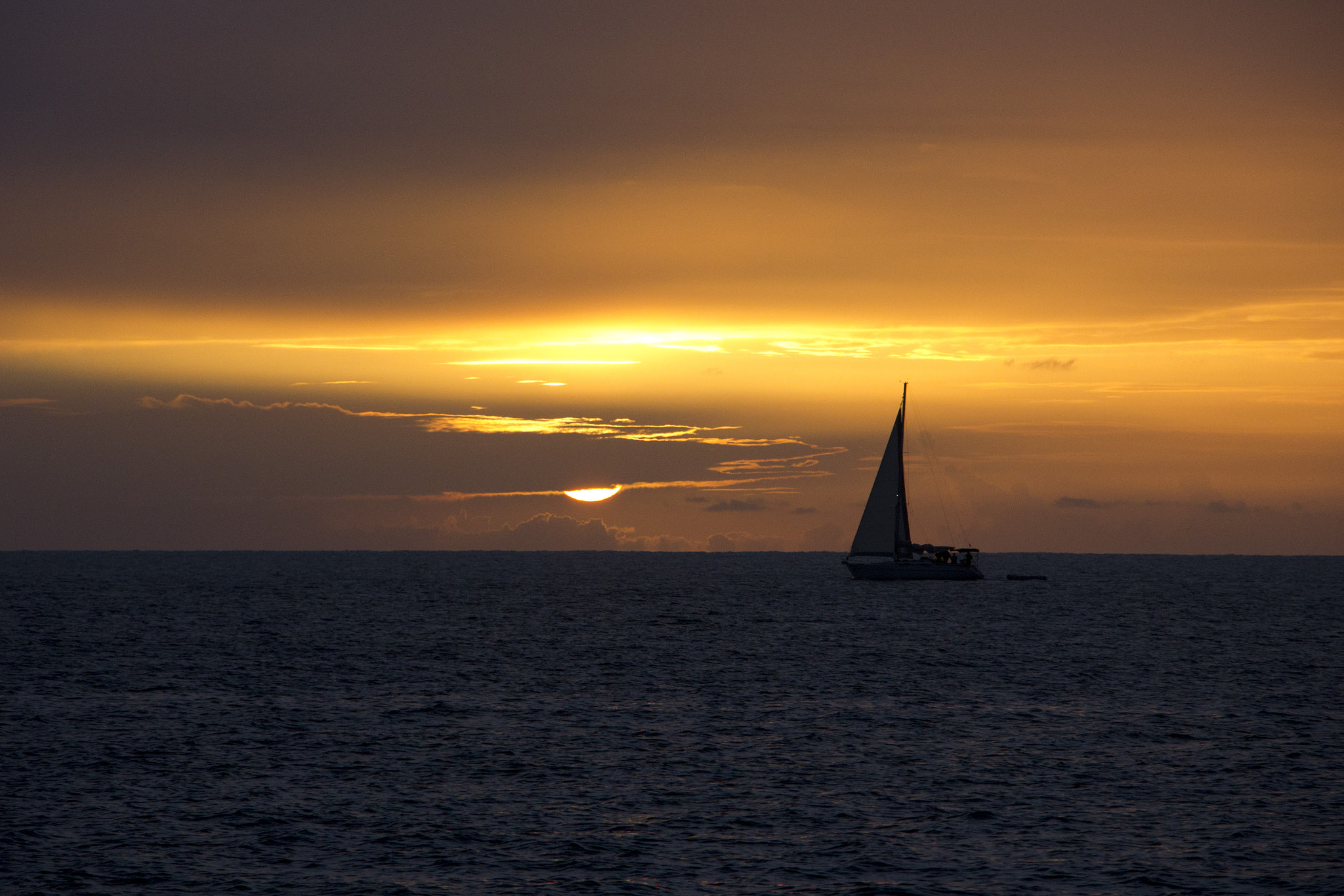 Canon EF-S 18-135mm F3.5-5.6 IS STM sample photo. Martinique sunset photography