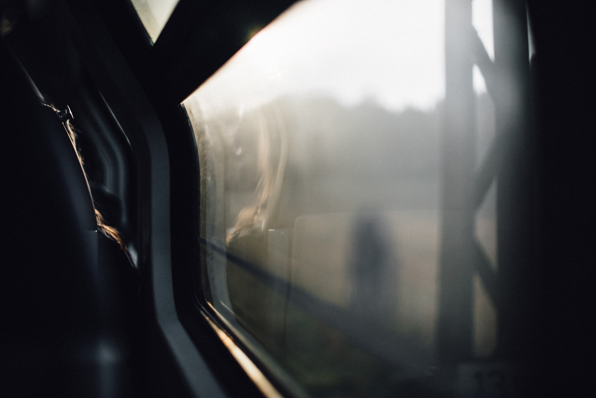 Sony a7S + Canon EF 50mm F1.4 USM sample photo. Trainride photography