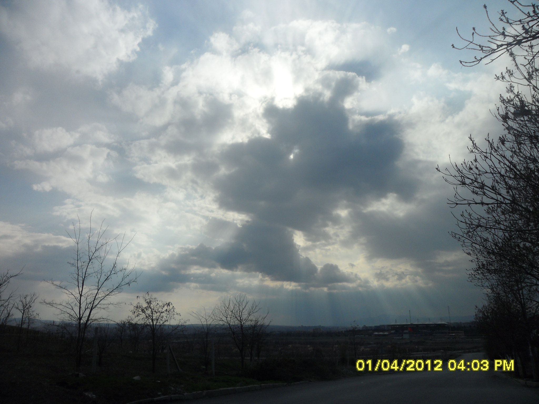 Samsung PL150 / VLUU PL150 /  TL210 /  PL151 sample photo. Bulutlar clouds photography