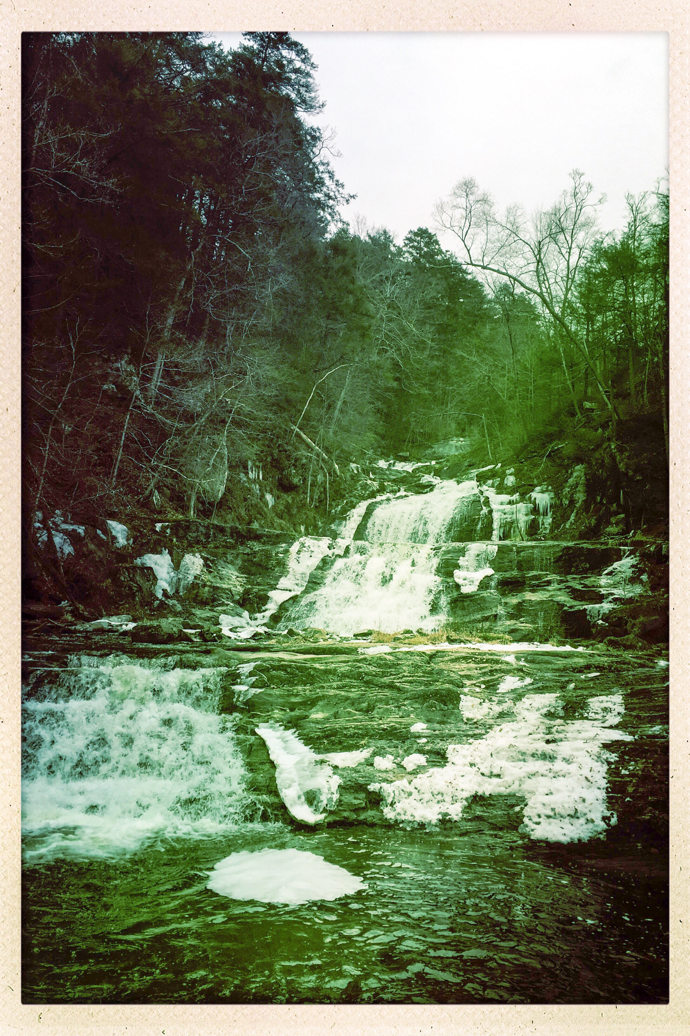Hipstamatic 305 sample photo. Kent falls state park photography