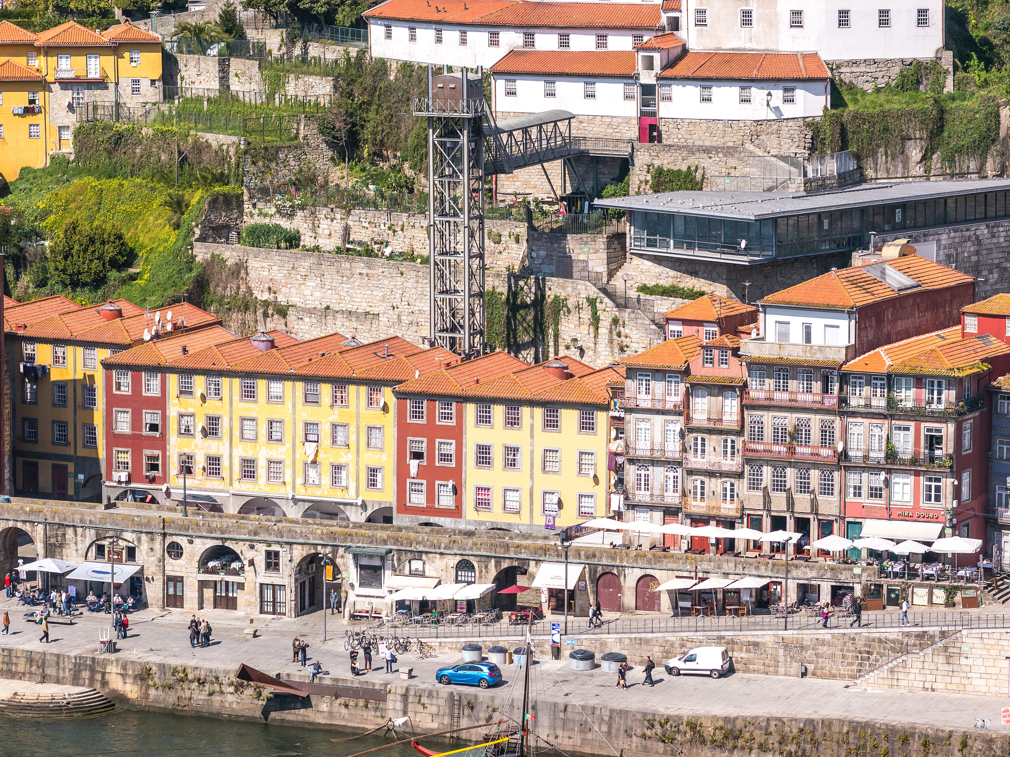 Panasonic Lumix DMC-G5 sample photo. Ribeira colored houses photography