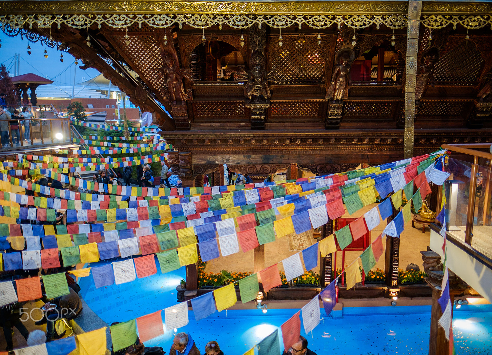 Fujifilm X-E1 + Fujifilm XF 16mm F1.4 R WR sample photo. Nepal pavilion - expo 2015 photography