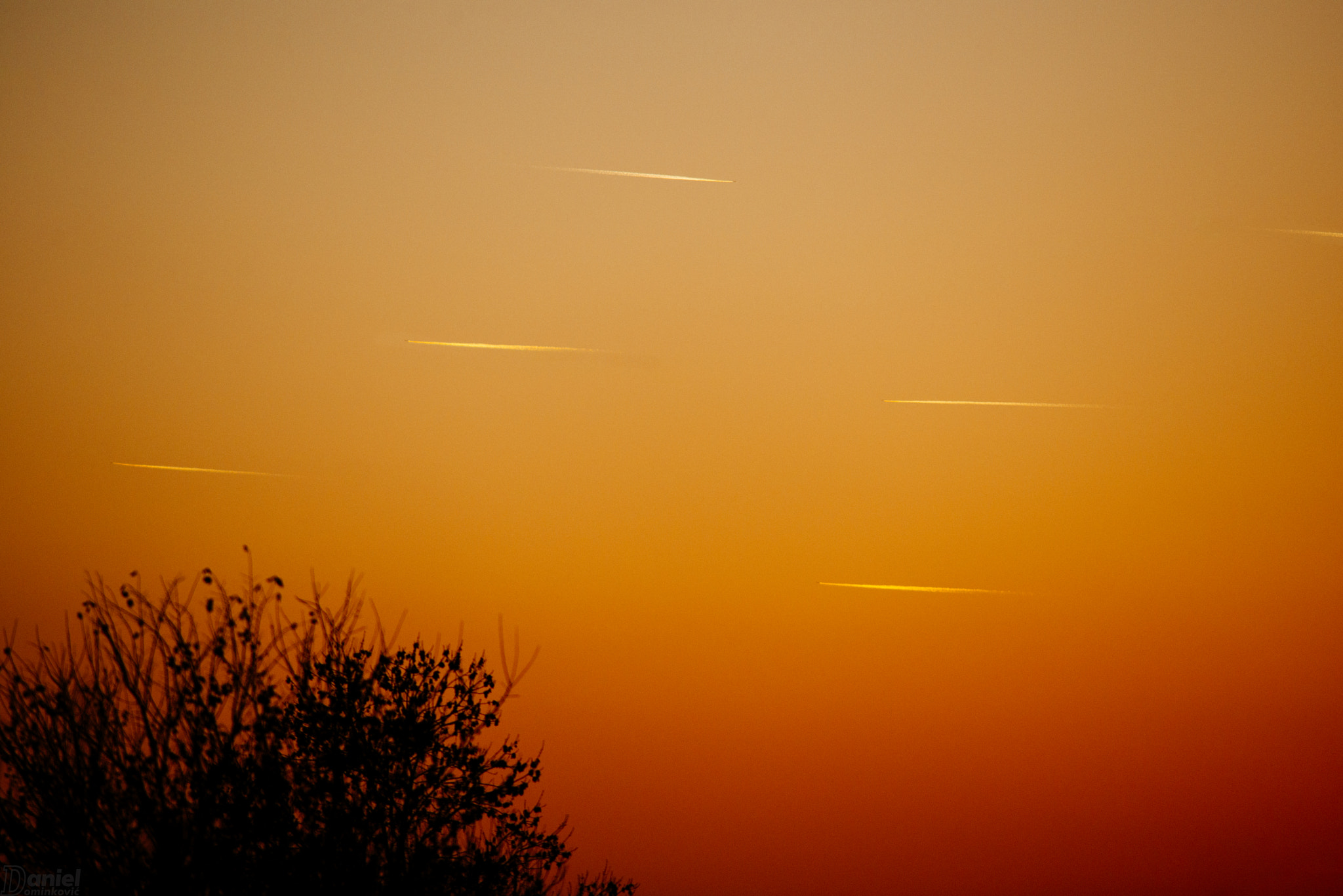 AF Nikkor 300mm f/4 IF-ED sample photo. Heavenly hyphens photography