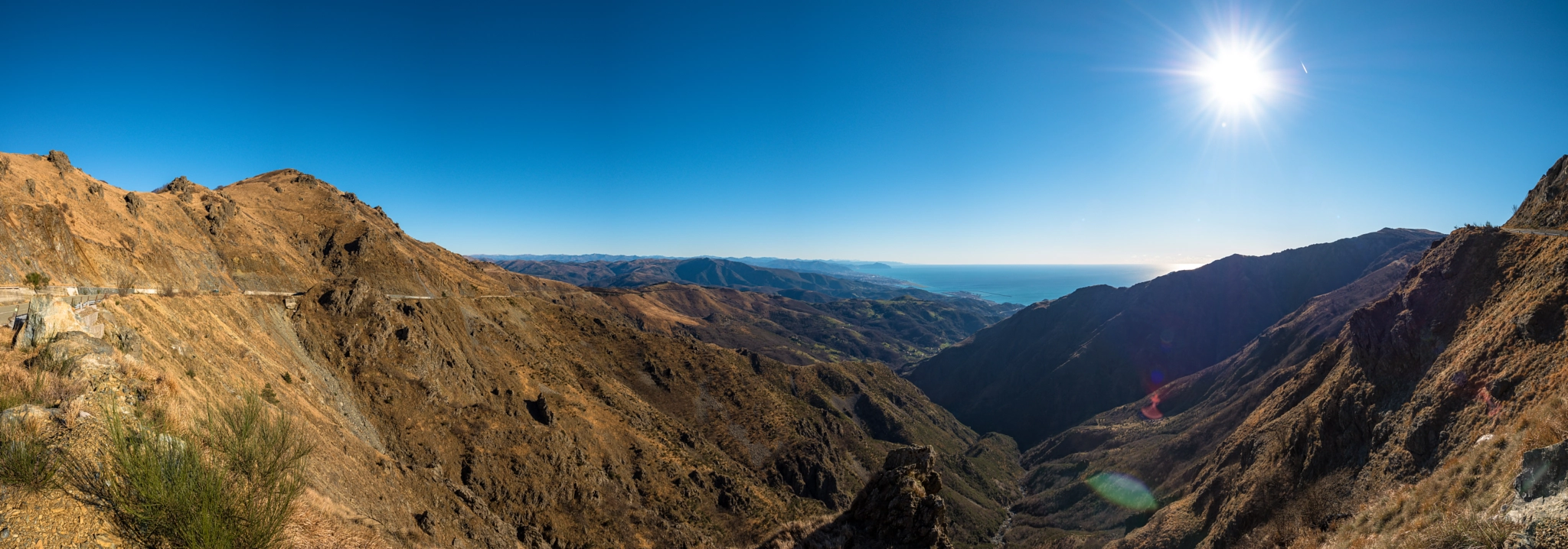 Pentax K-5 IIs sample photo. Faiallo pass - pano photography