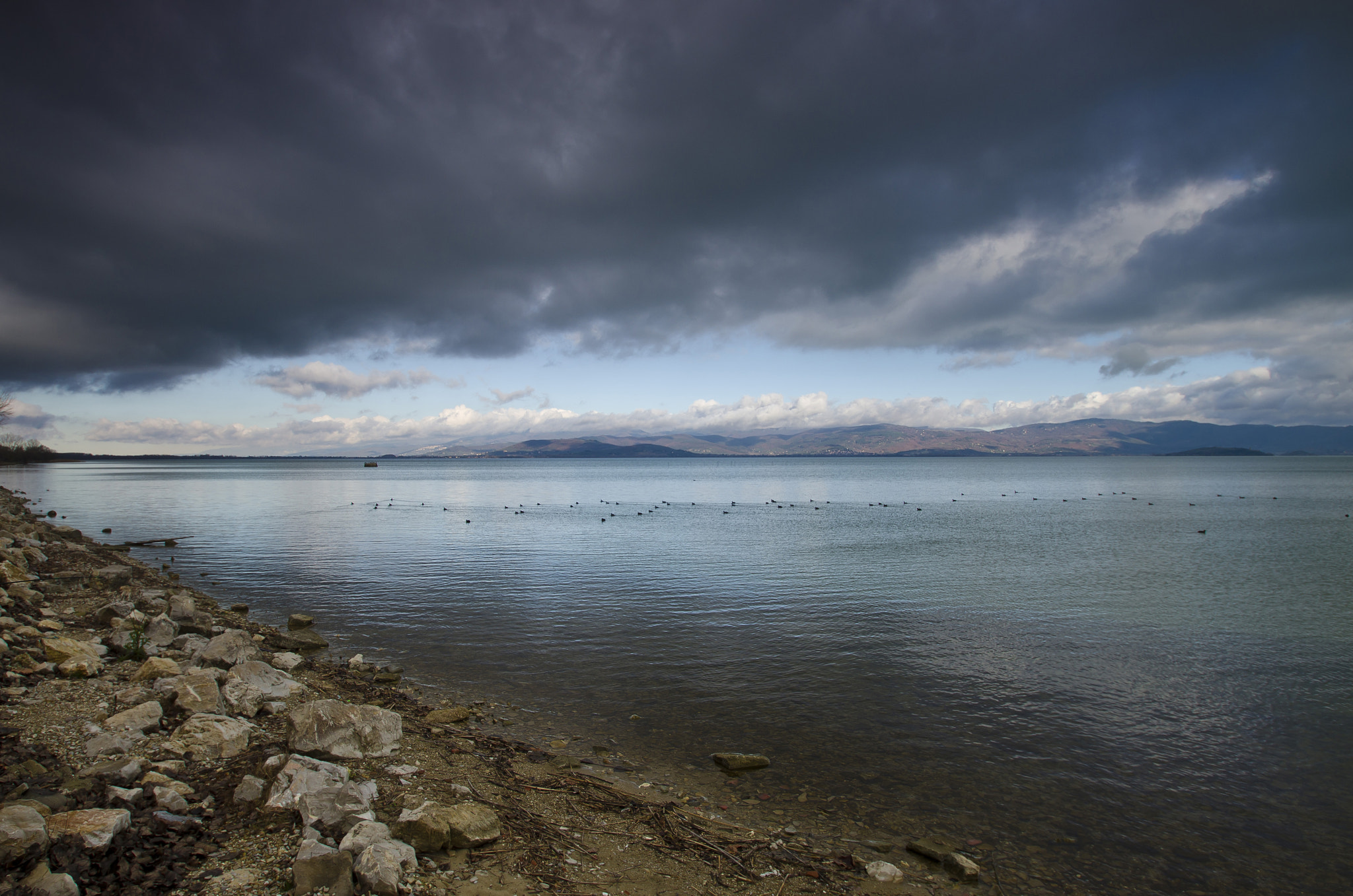 Pentax K-5 II sample photo. Dark cloud photography