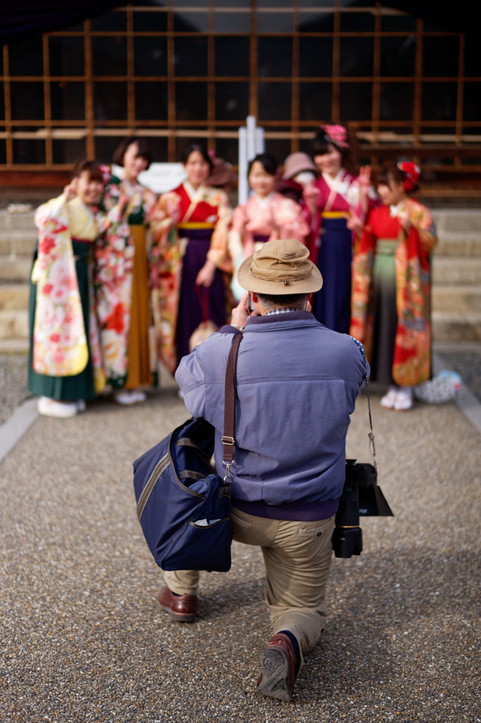 Kneeling for the Kimono-Gang by D. Moritz Marutschke on 500px.com
