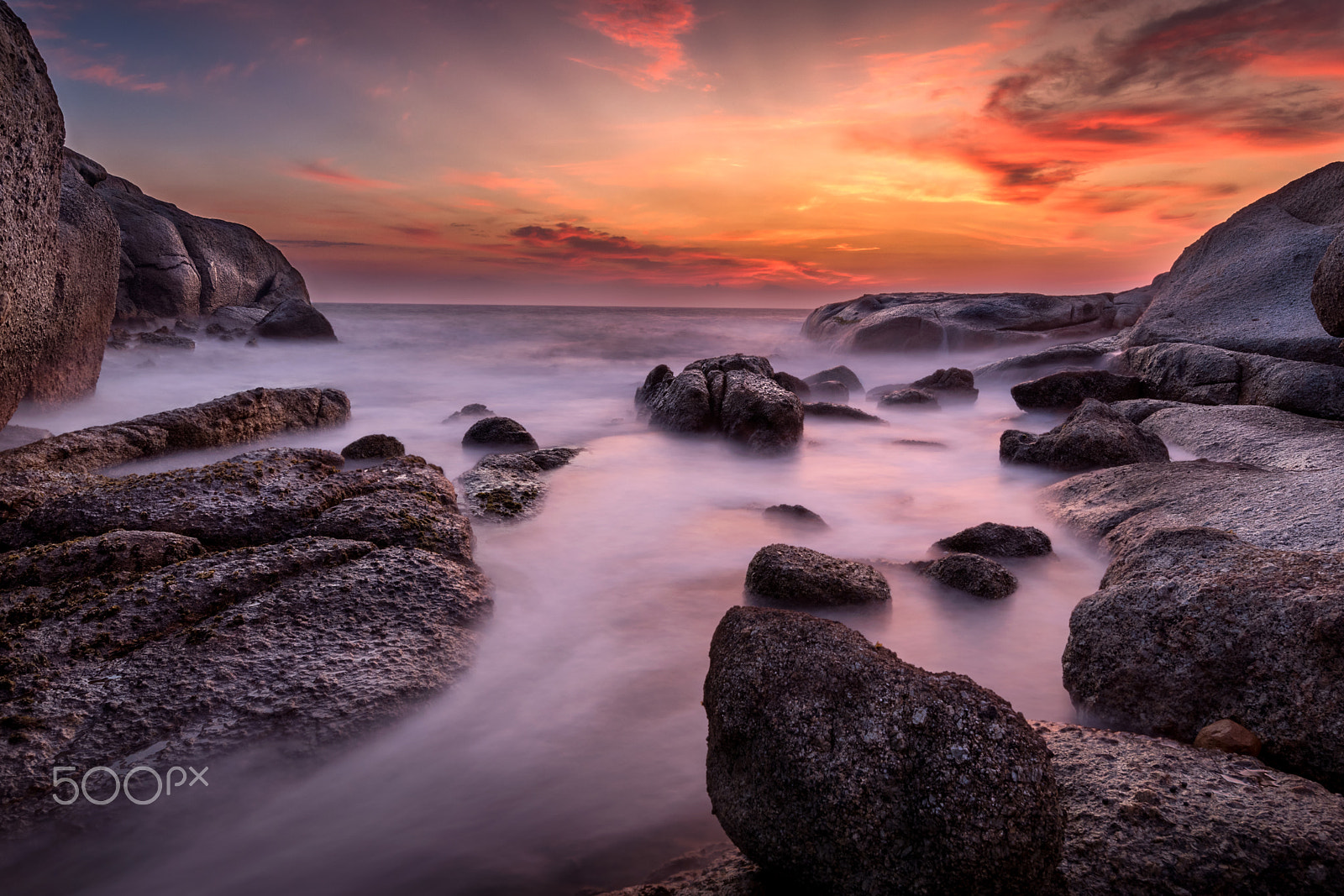 Tamron SP 15-30mm F2.8 Di VC USD sample photo. Sunrise boulders photography