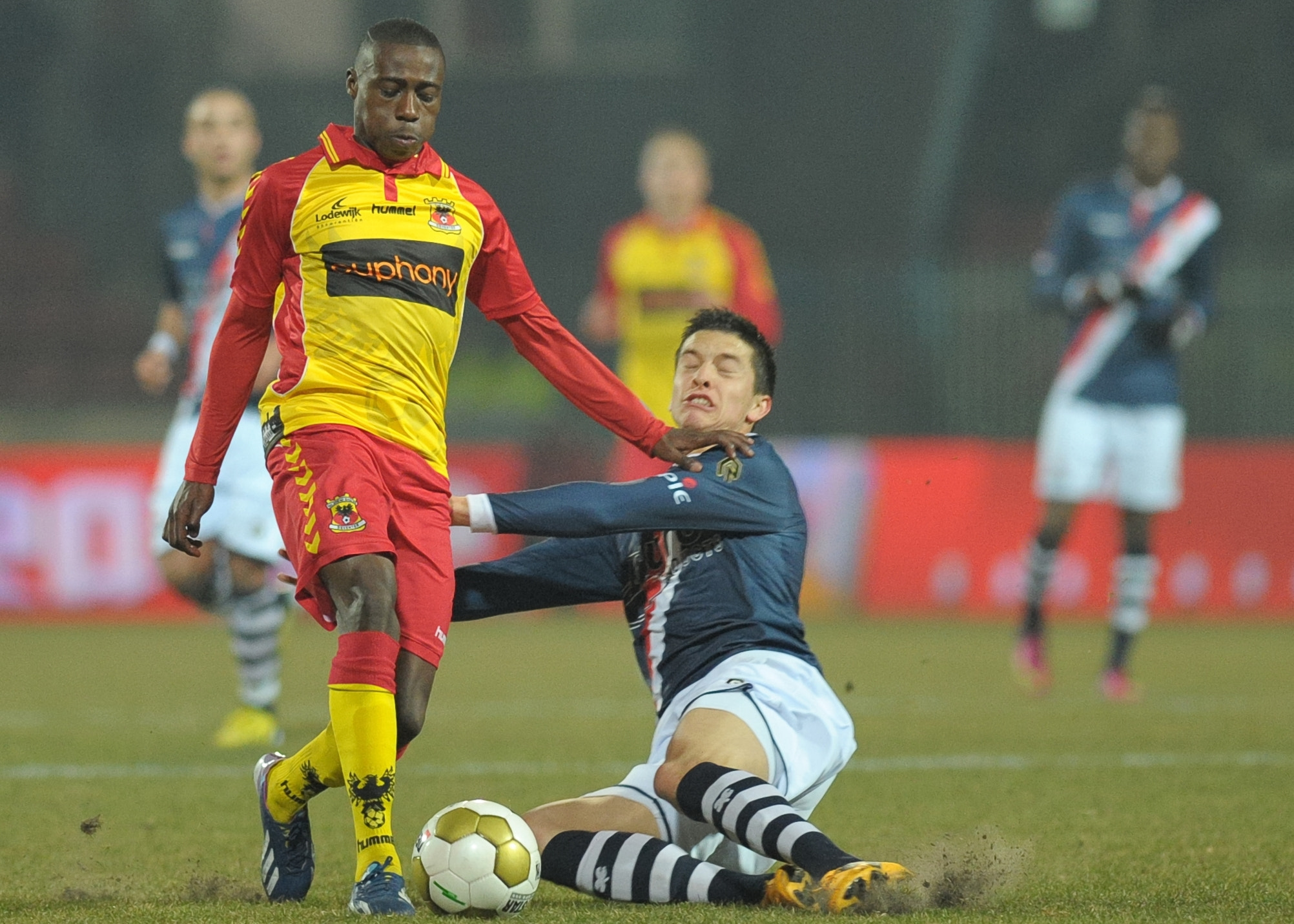Nikon AF-S Nikkor 300mm F2.8G ED VR II sample photo. Go ahead eagles-sparta rotterdam photography