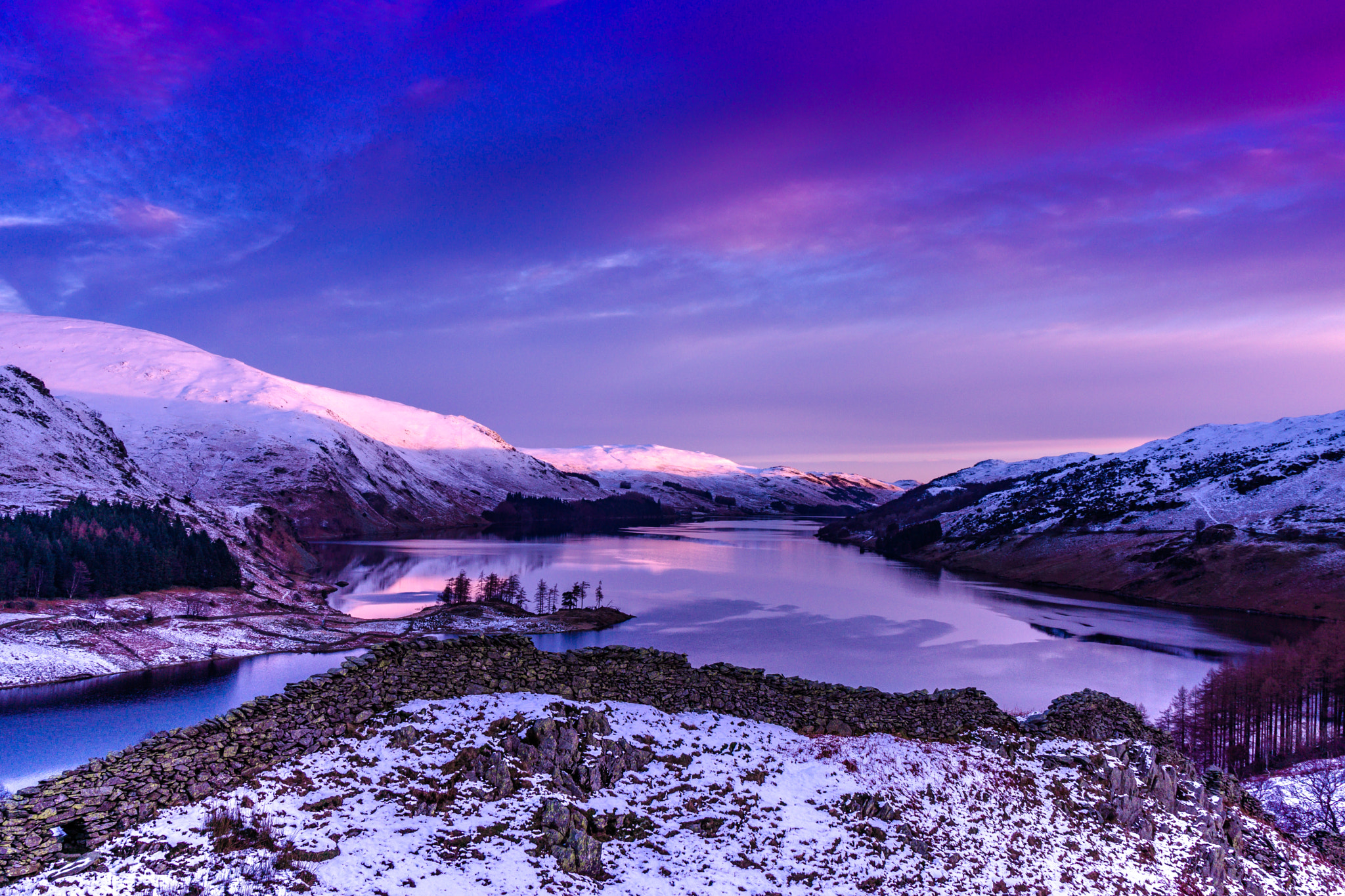 24-70mm F4 ZA OSS sample photo. Haweswater view photography