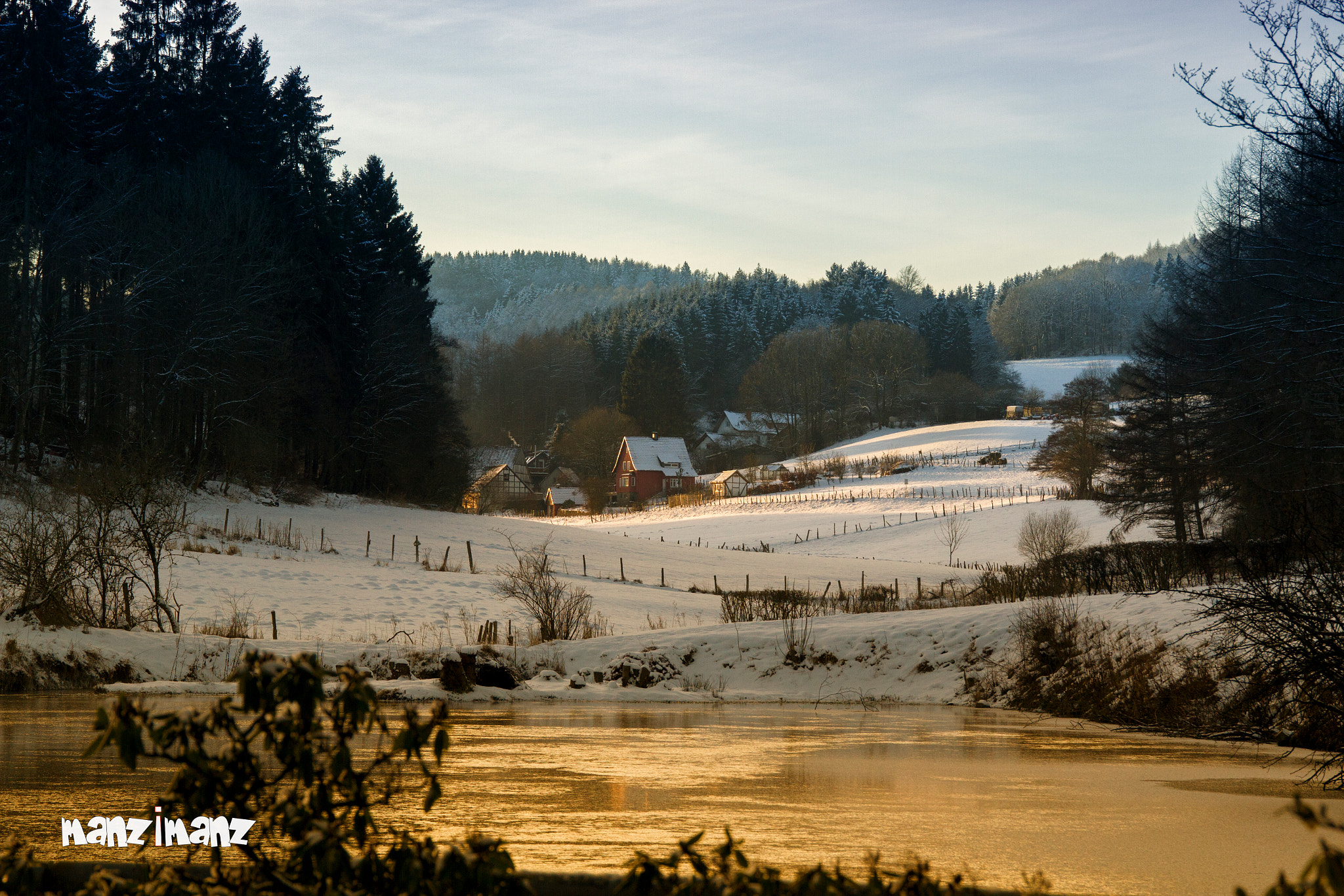 Sigma 24-105mm f/4 DG OS HSM | A sample photo. Sunset & snow photography