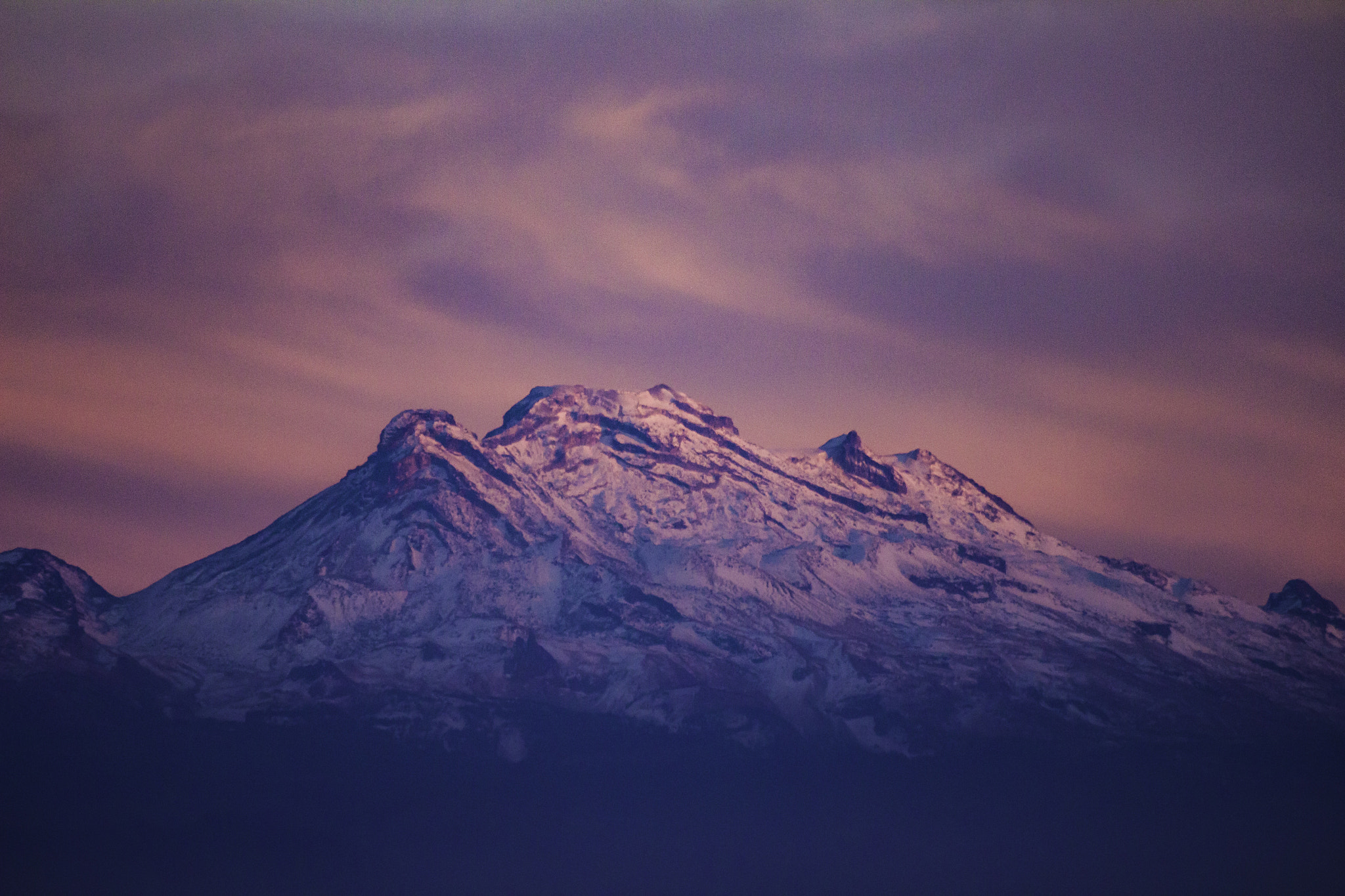 Sigma 70-300mm F4-5.6 APO DG Macro sample photo. Iztaccíhuatl photography