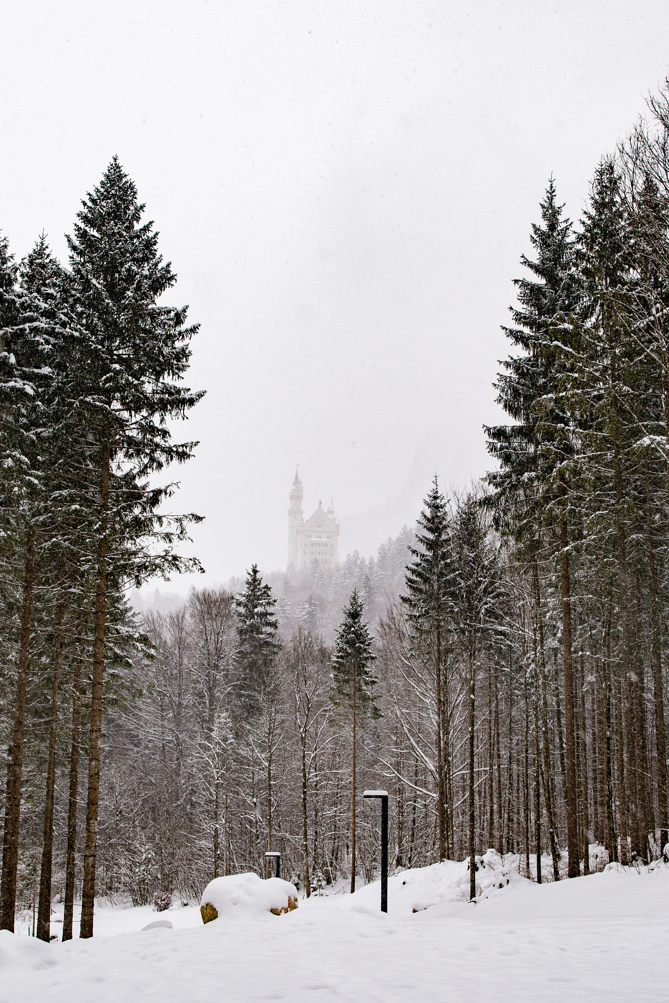 Nikon AF-S Nikkor 200-400mm F4G ED-IF VR sample photo. Castle neuschwanstein photography