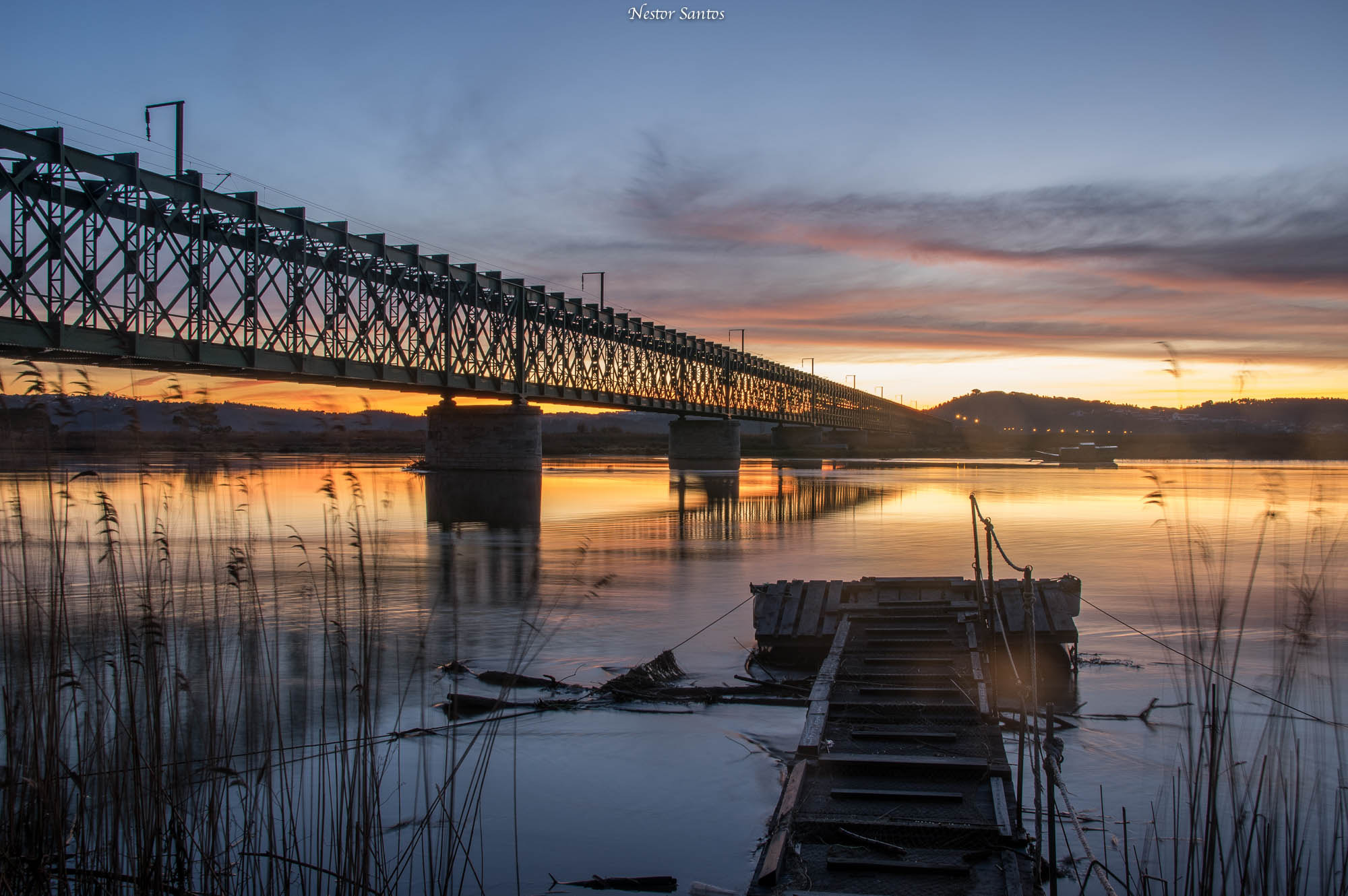 Pentax K-3 sample photo. Mondego bridge photography