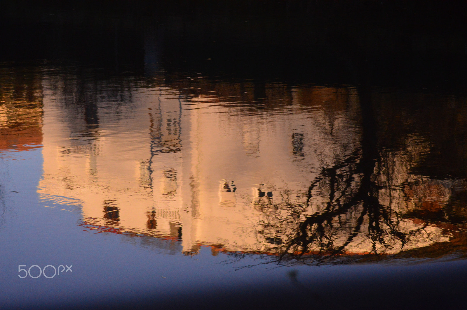 Nikon D3200 + AF Zoom-Nikkor 80-200mm f/4.5-5.6D sample photo. Allariz reflection =) photography