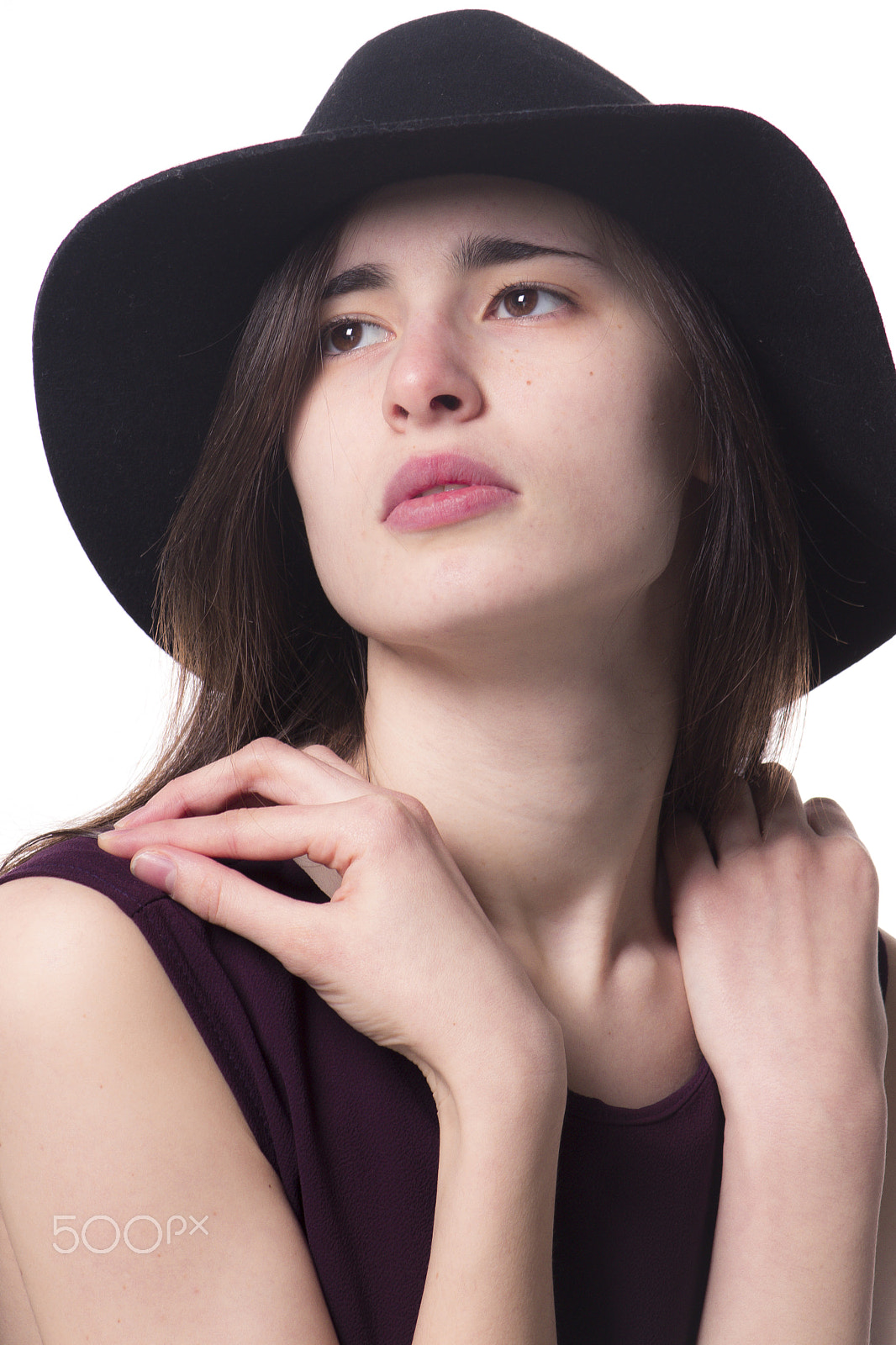 Canon EF 75-300mm f/4-5.6 USM sample photo. Brimmed hat photography