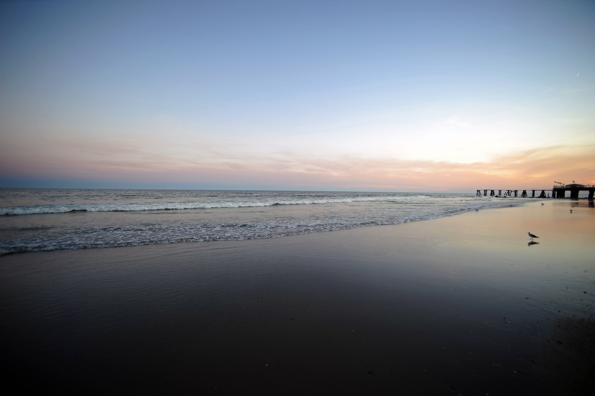 Nikon D700 + Nikon AF Nikkor 14mm F2.8D ED sample photo. Atlantic city photography