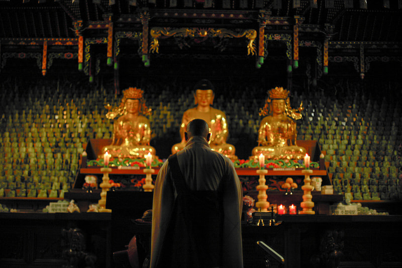 KYOCERA CONTAX N DIGITAL sample photo. Korea buddhist ceremony photography