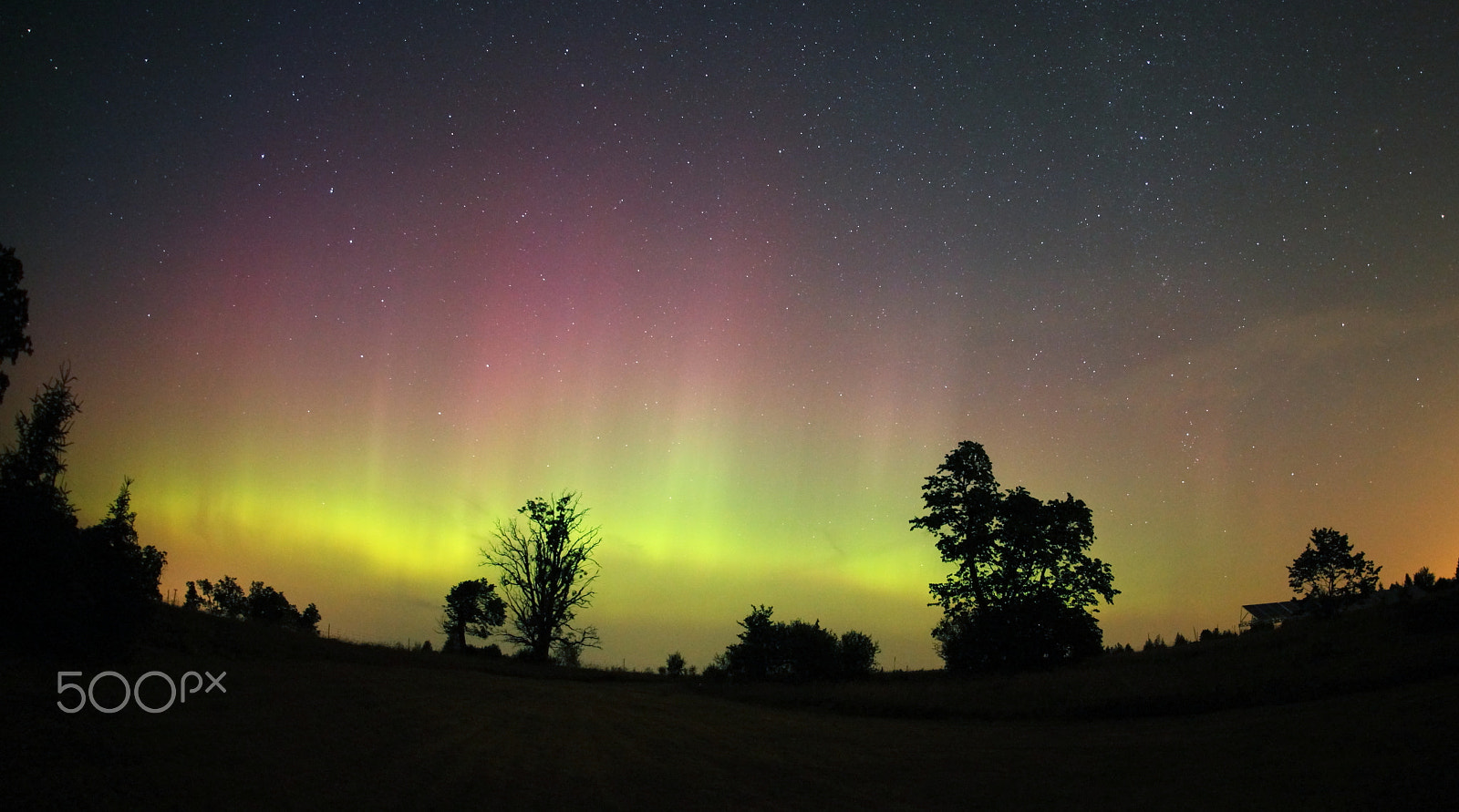 Canon 15mm sample photo. Northern lights in ontario photography