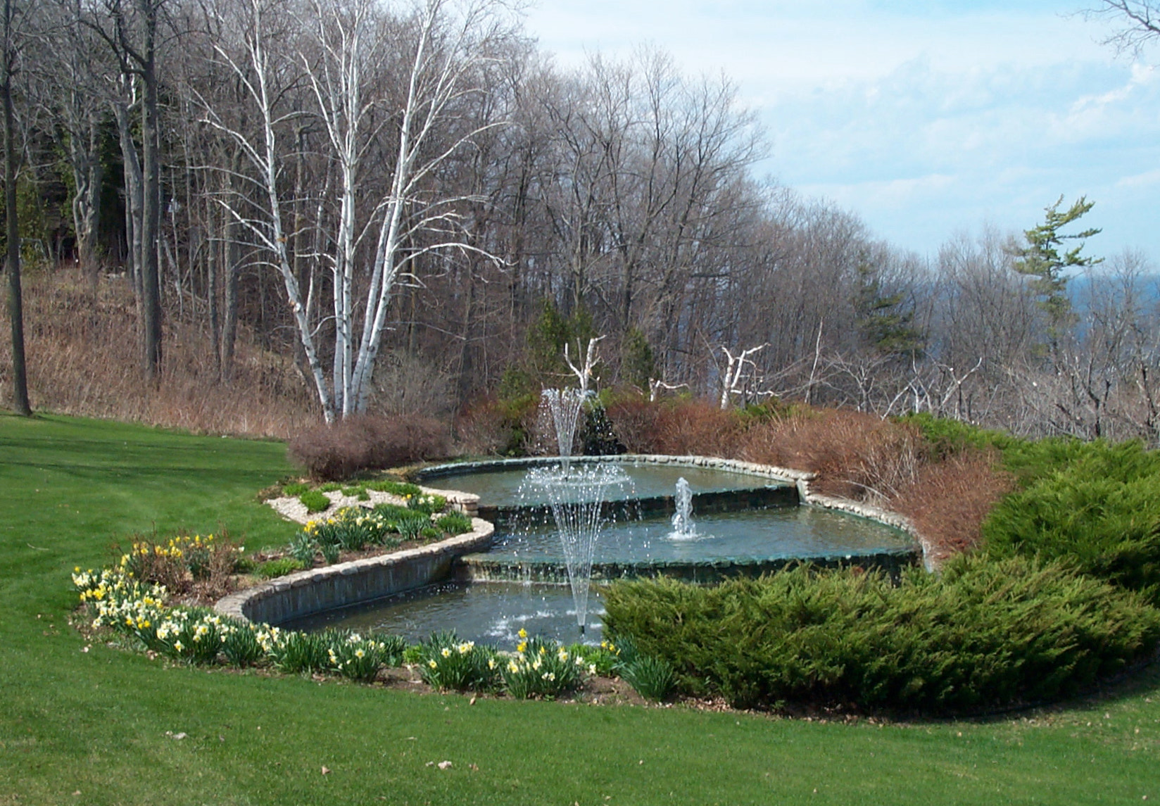 Kodak DC280 ZOOM DIGITAL CAMERA sample photo. Three fountains in door county photography