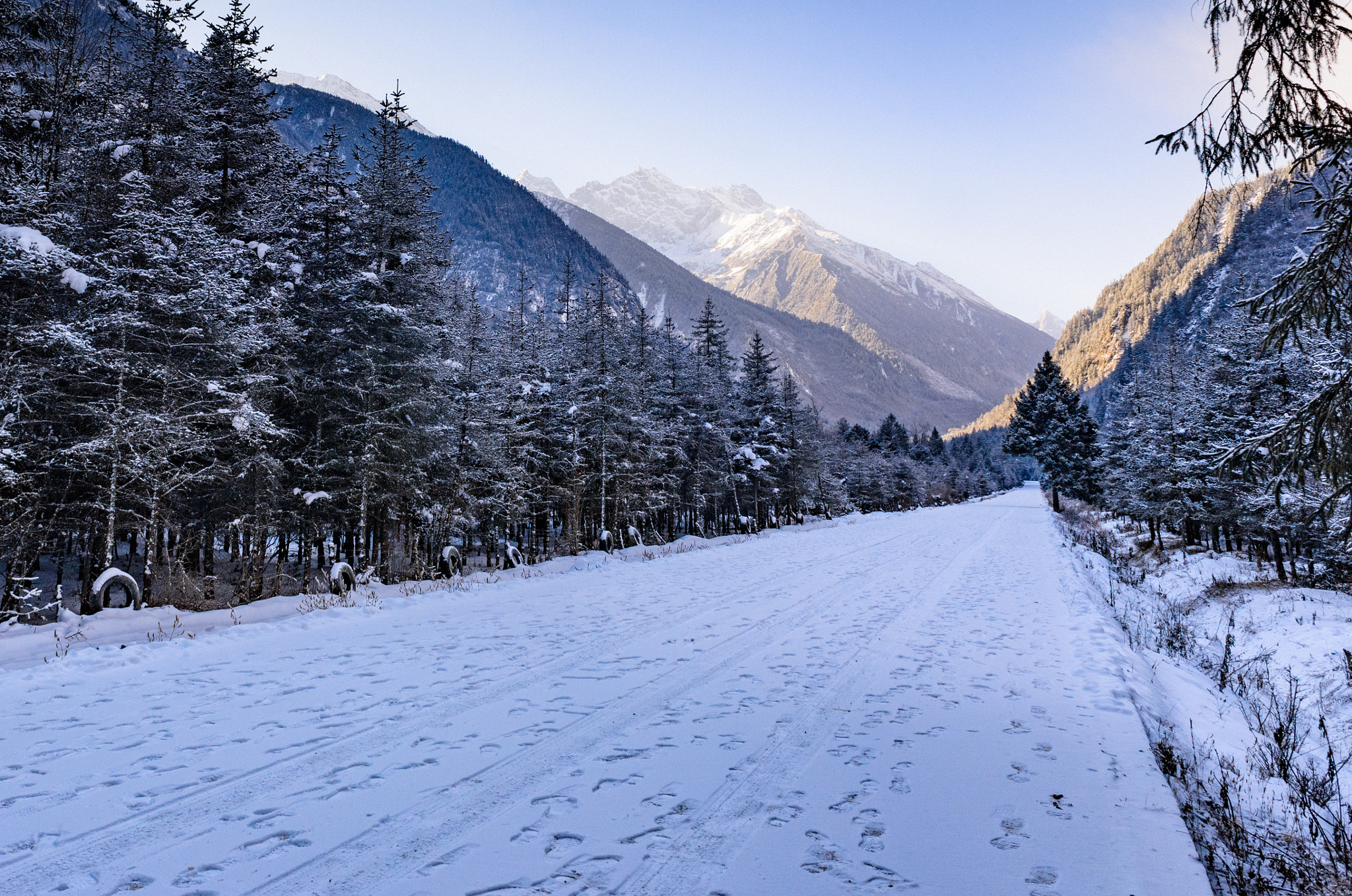 Snow in West Sichuan