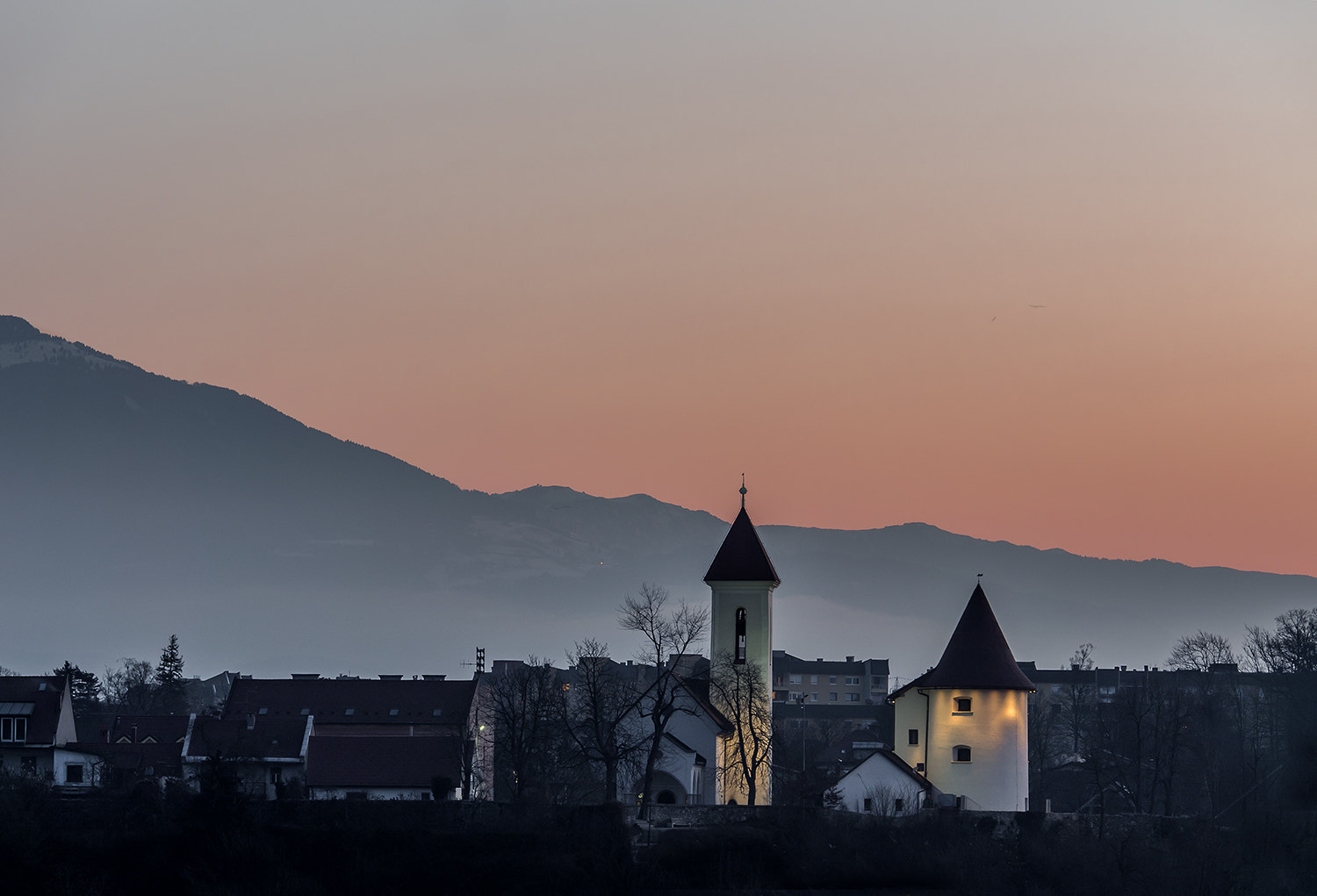Panasonic Lumix G X Vario 35-100mm F2.8 OIS sample photo. Morning at kranj photography