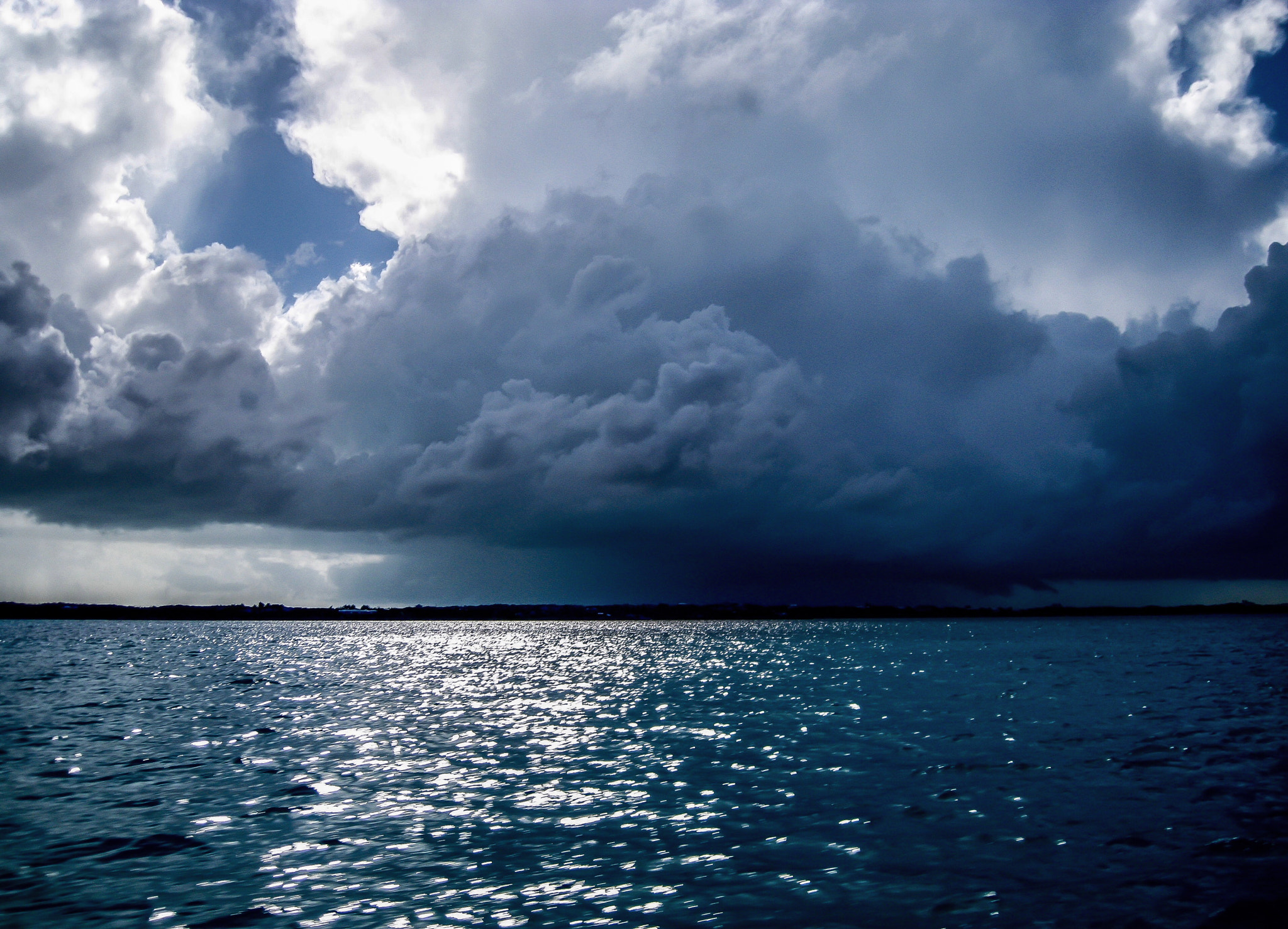 Canon POWERSHOT SD950 IS sample photo. Nasty storm great exuma bahamas photography