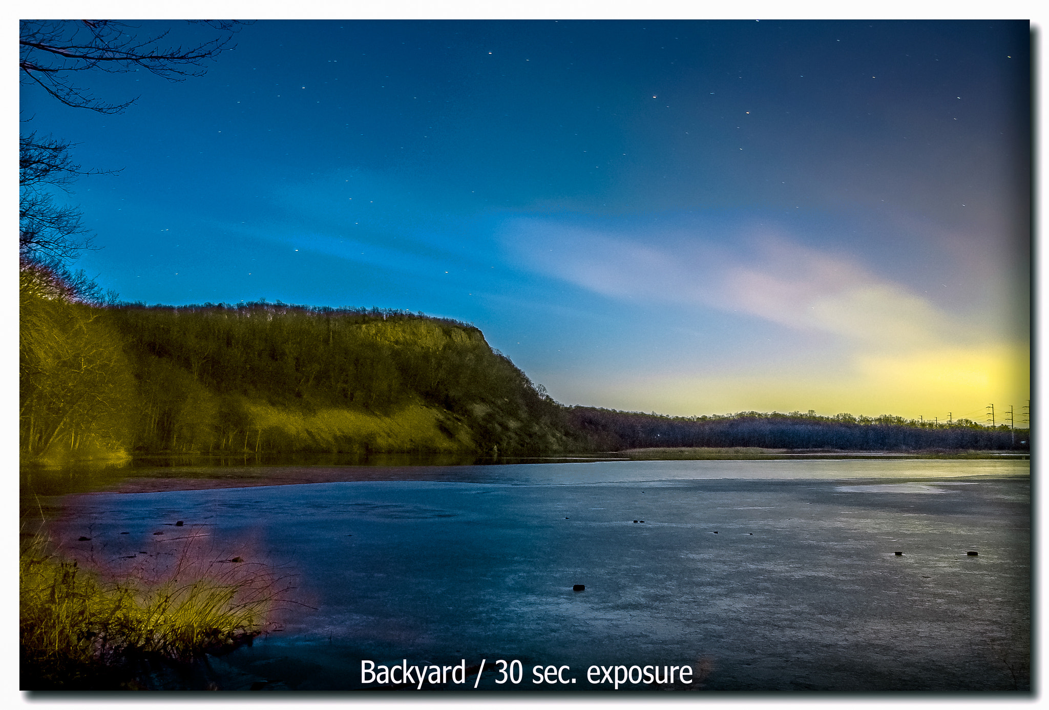 Pentax K-x sample photo. 30 second. no light star gazing. photography