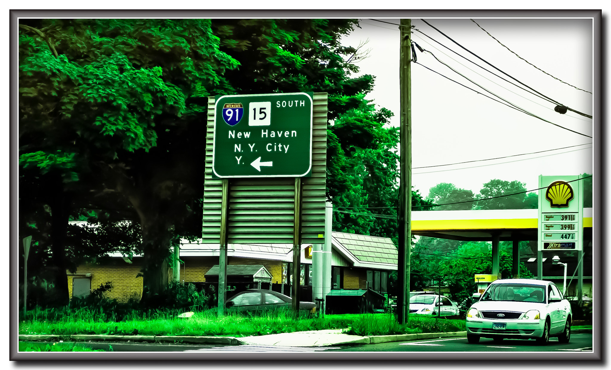 smc PENTAX-FA 28-80mm F3.5-5.6 AL sample photo. Interstate 91 south entrance to new haven. photography