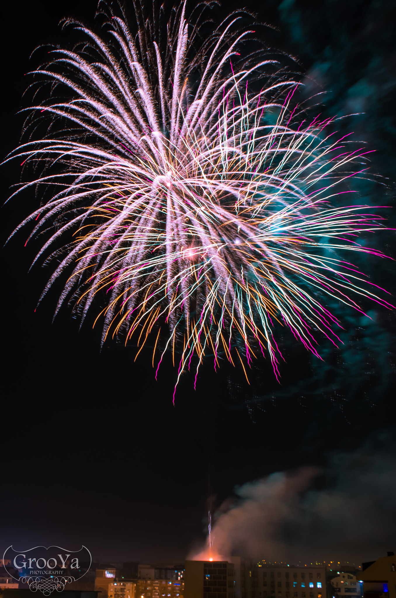 AF Zoom-Nikkor 28-85mm f/3.5-4.5 sample photo. Fireworks in kragujevac photography